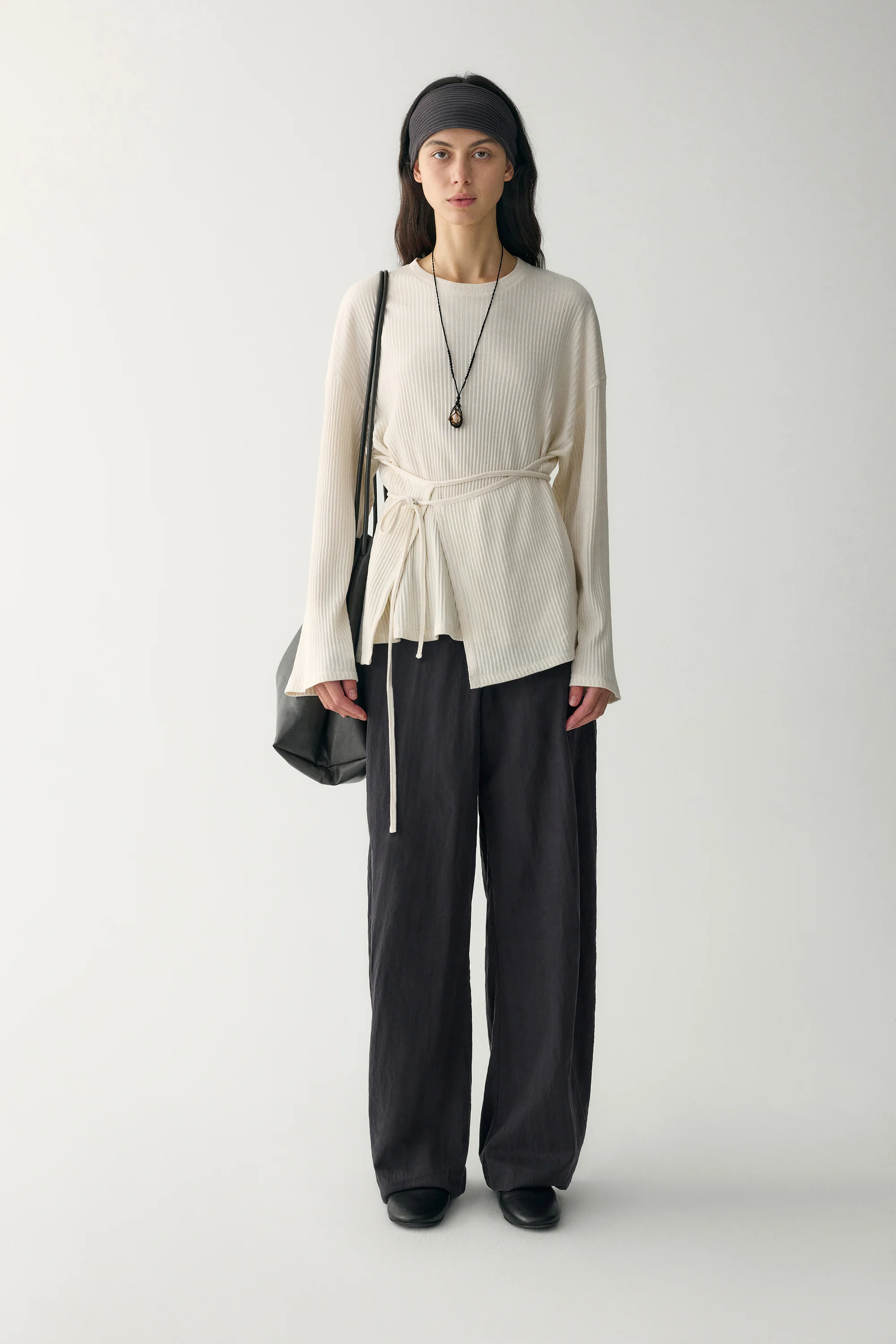 Organic Cotton Wrap Blouse - Image 14