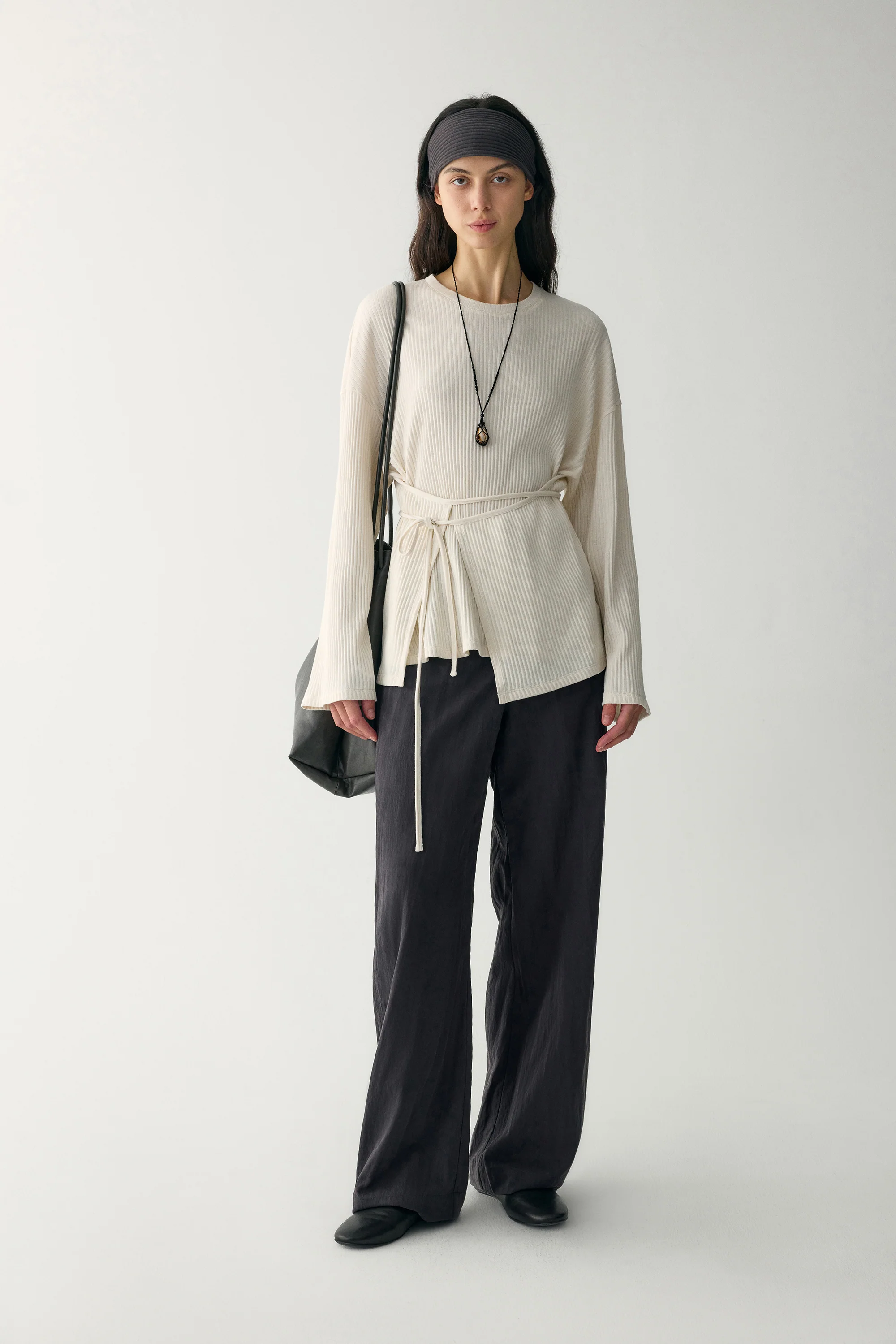 Organic Cotton Wrap Blouse - Image 15