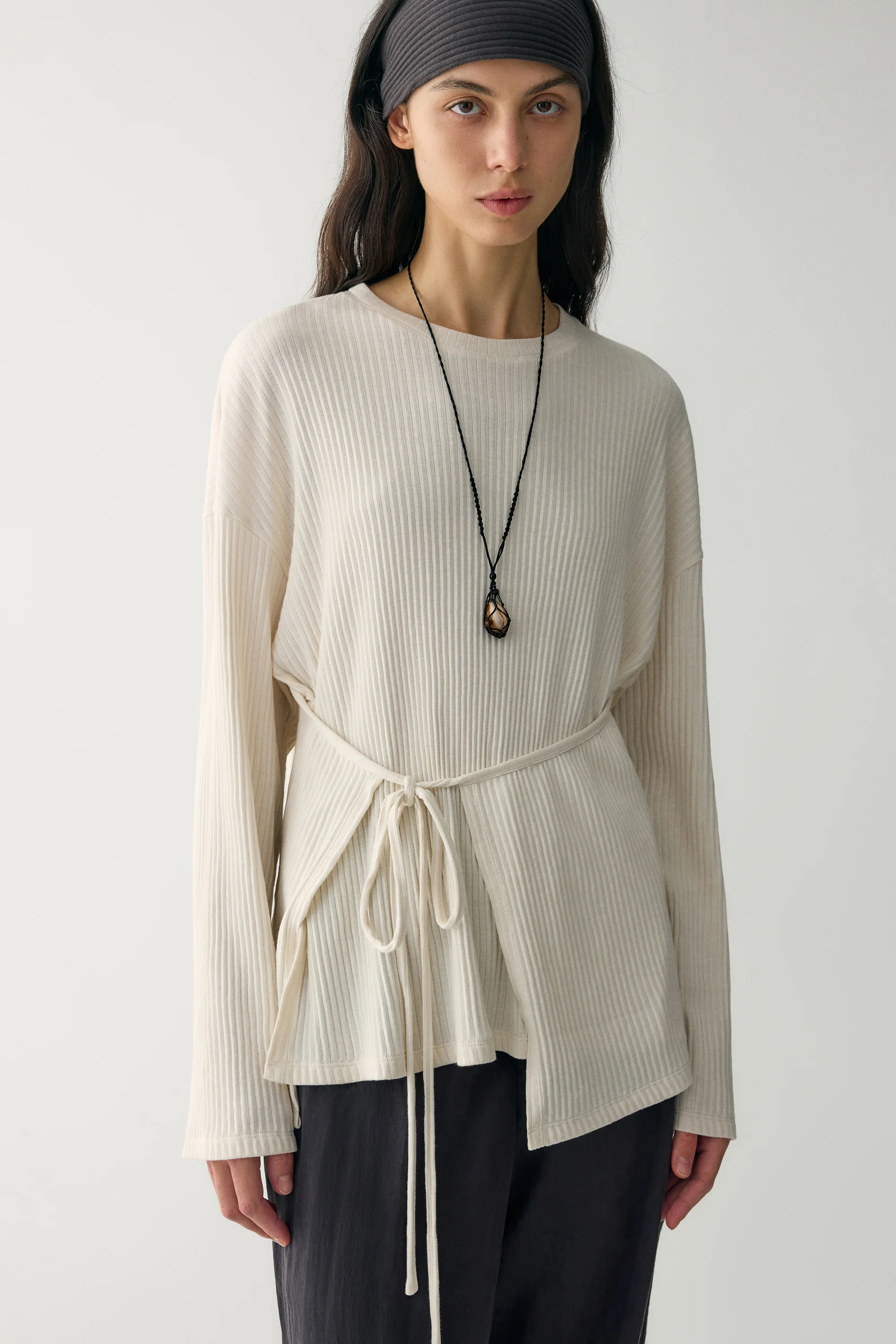 Organic Cotton Wrap Blouse - Image 16