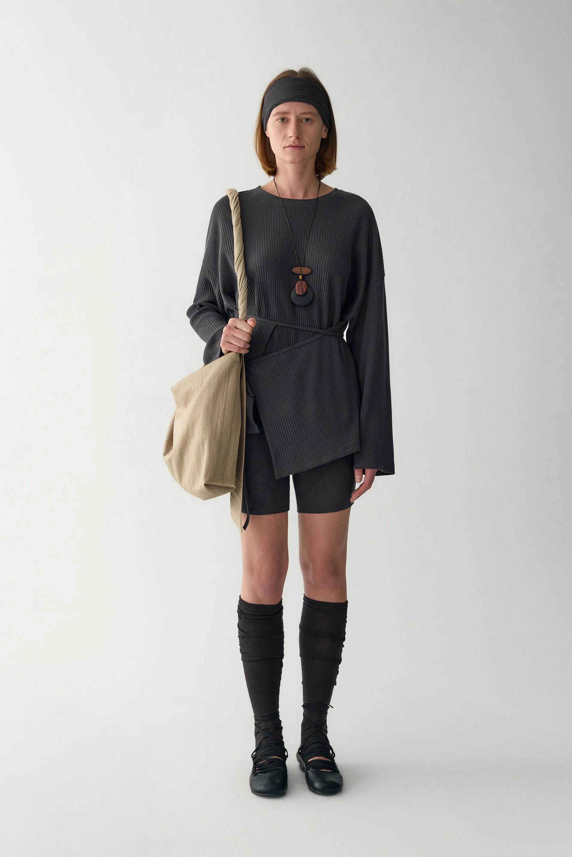 Organic Cotton Wrap Blouse - Image 19