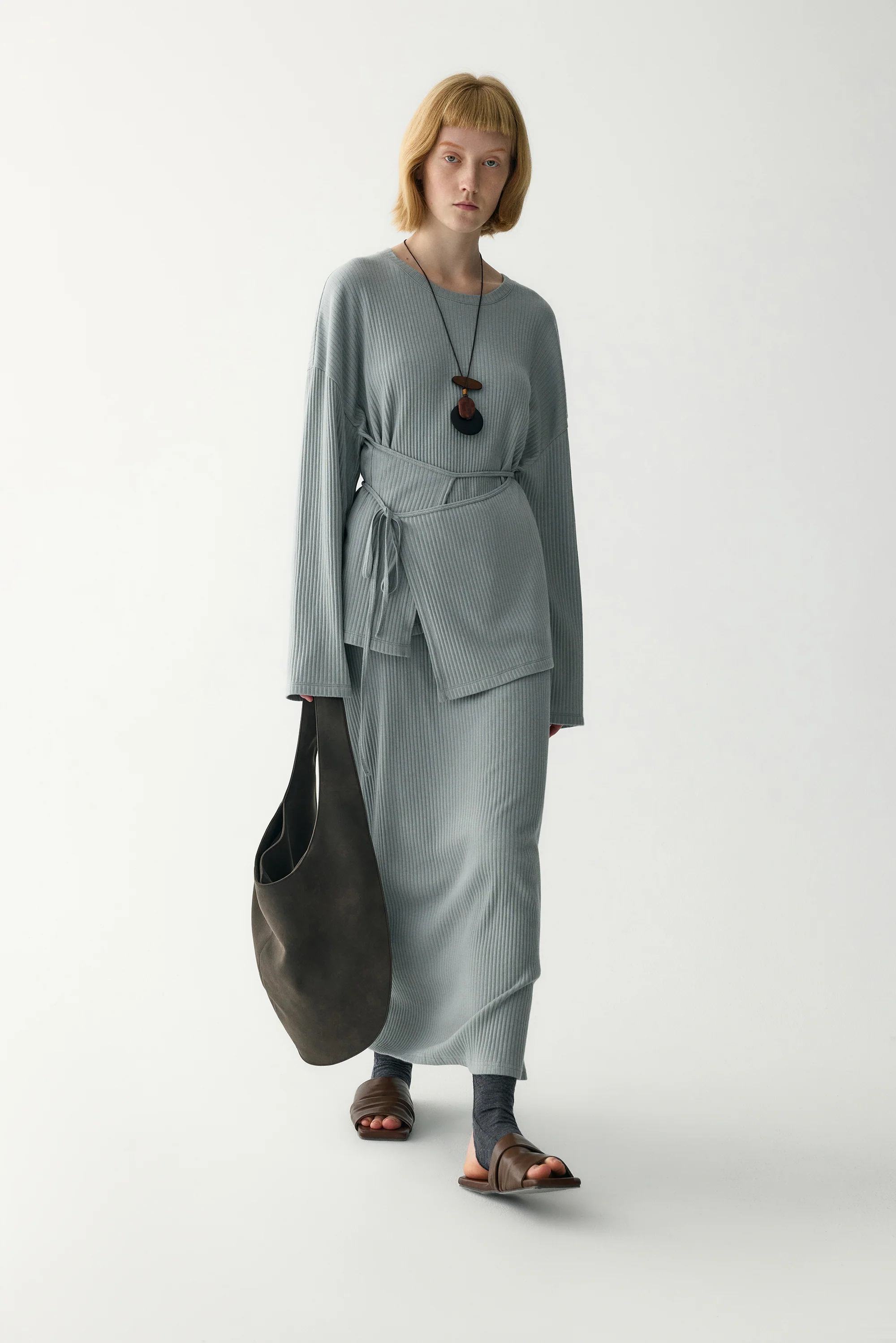 Organic Cotton Wrap Blouse - Image 5