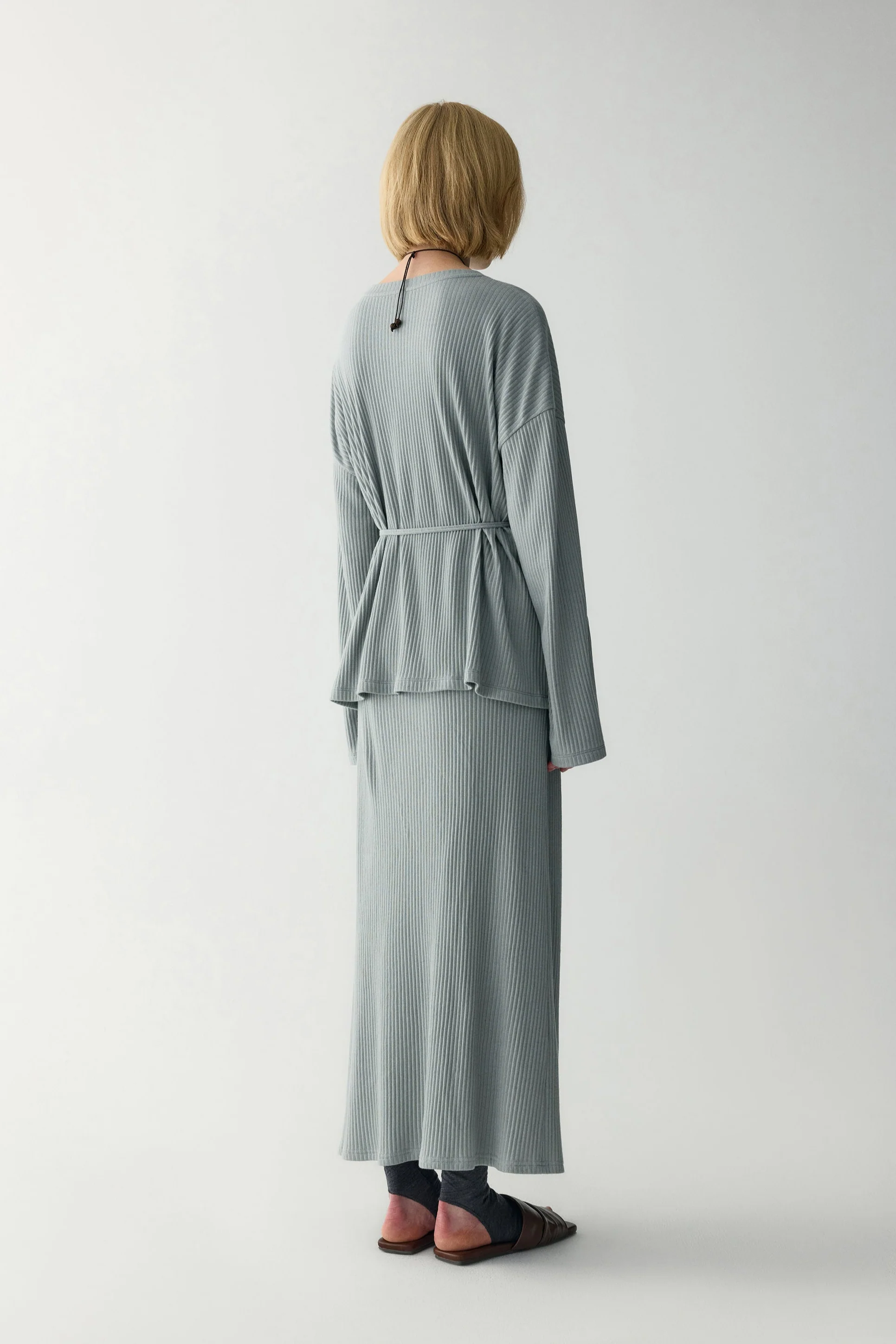 Organic Cotton Wrap Blouse - Image 6