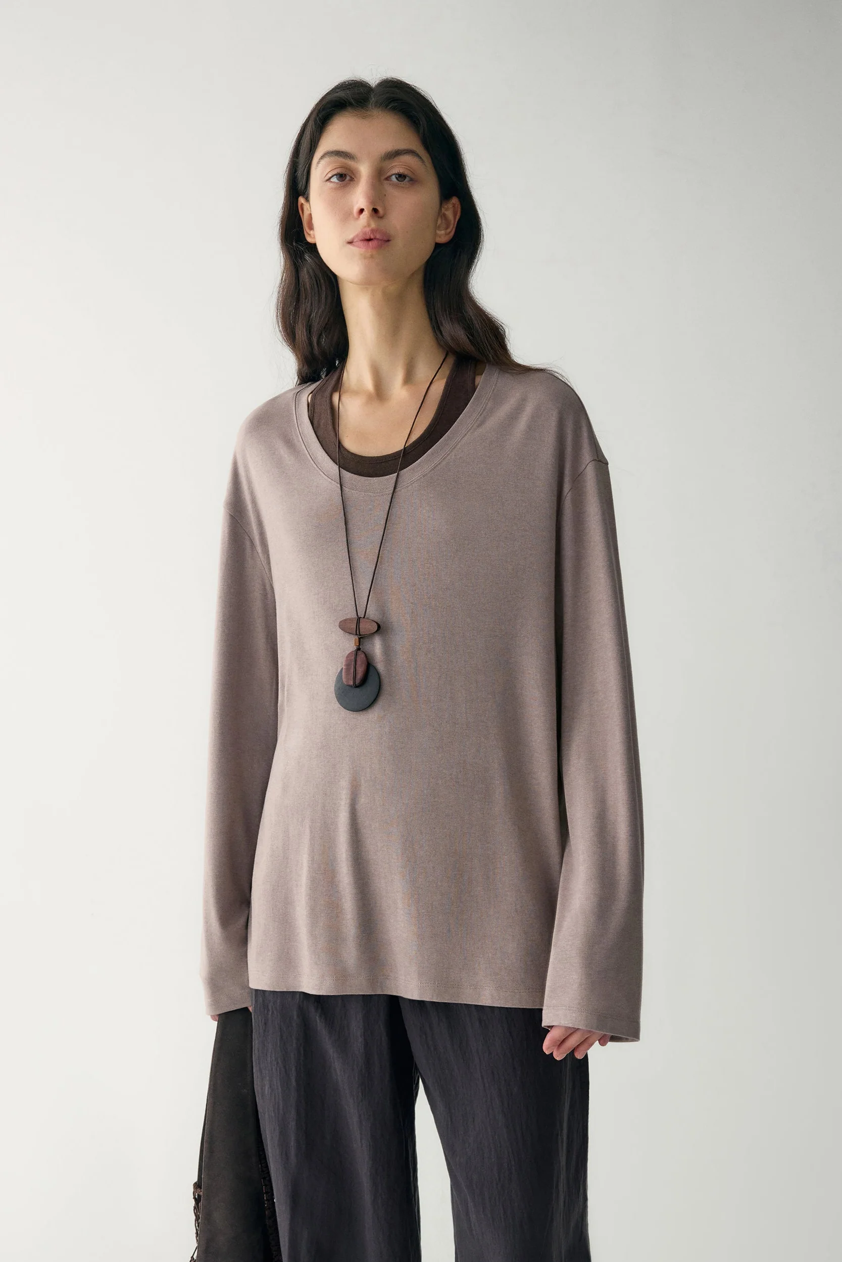 Wool Blend T-shirt - Image 18