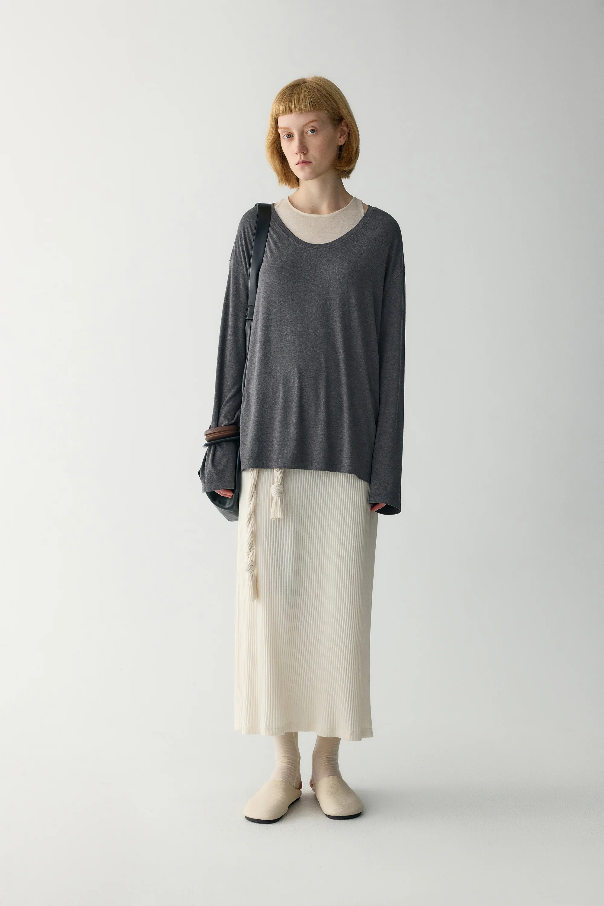 Wool Blend T-shirt - Image 7