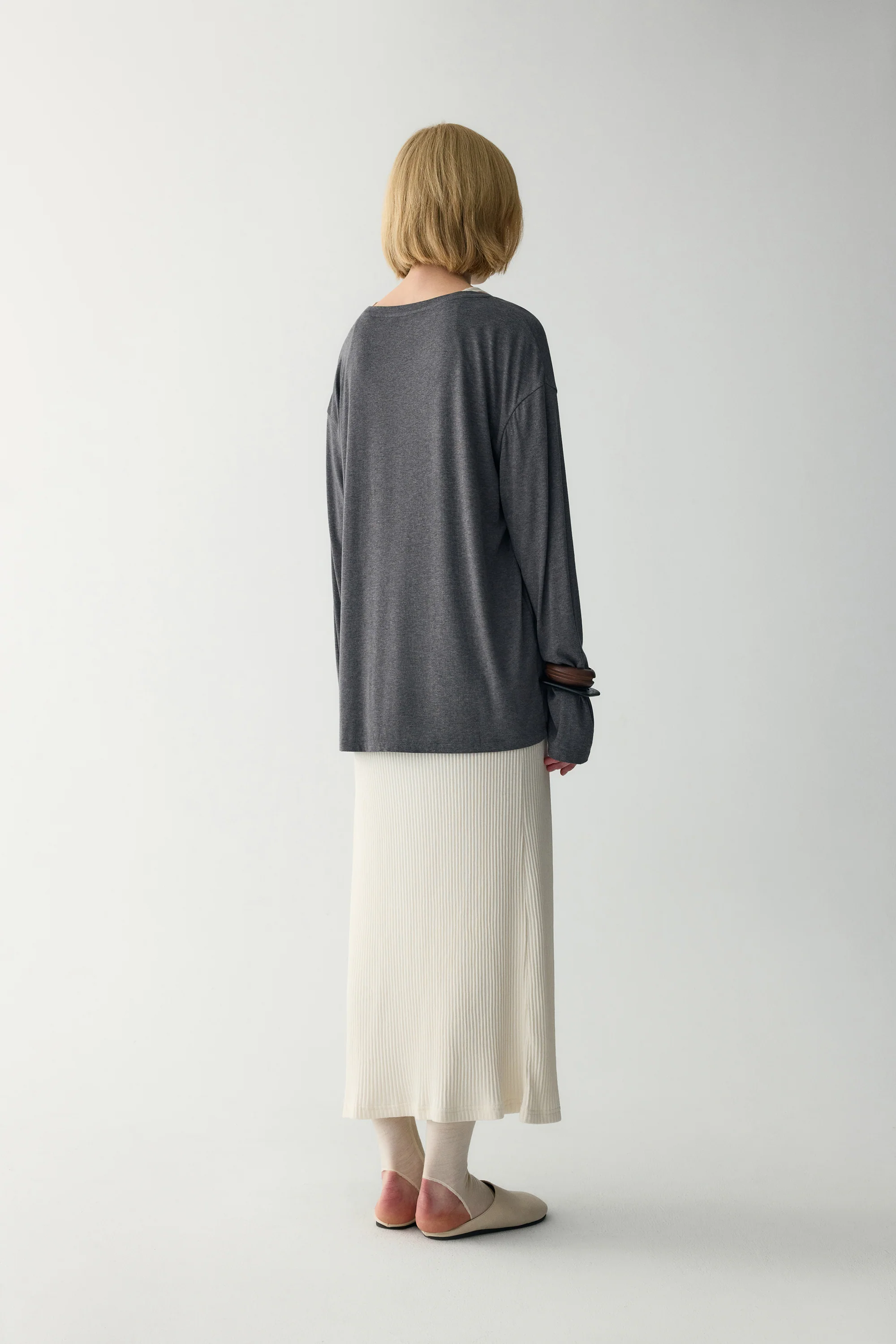 Wool Blend T-shirt - Image 8