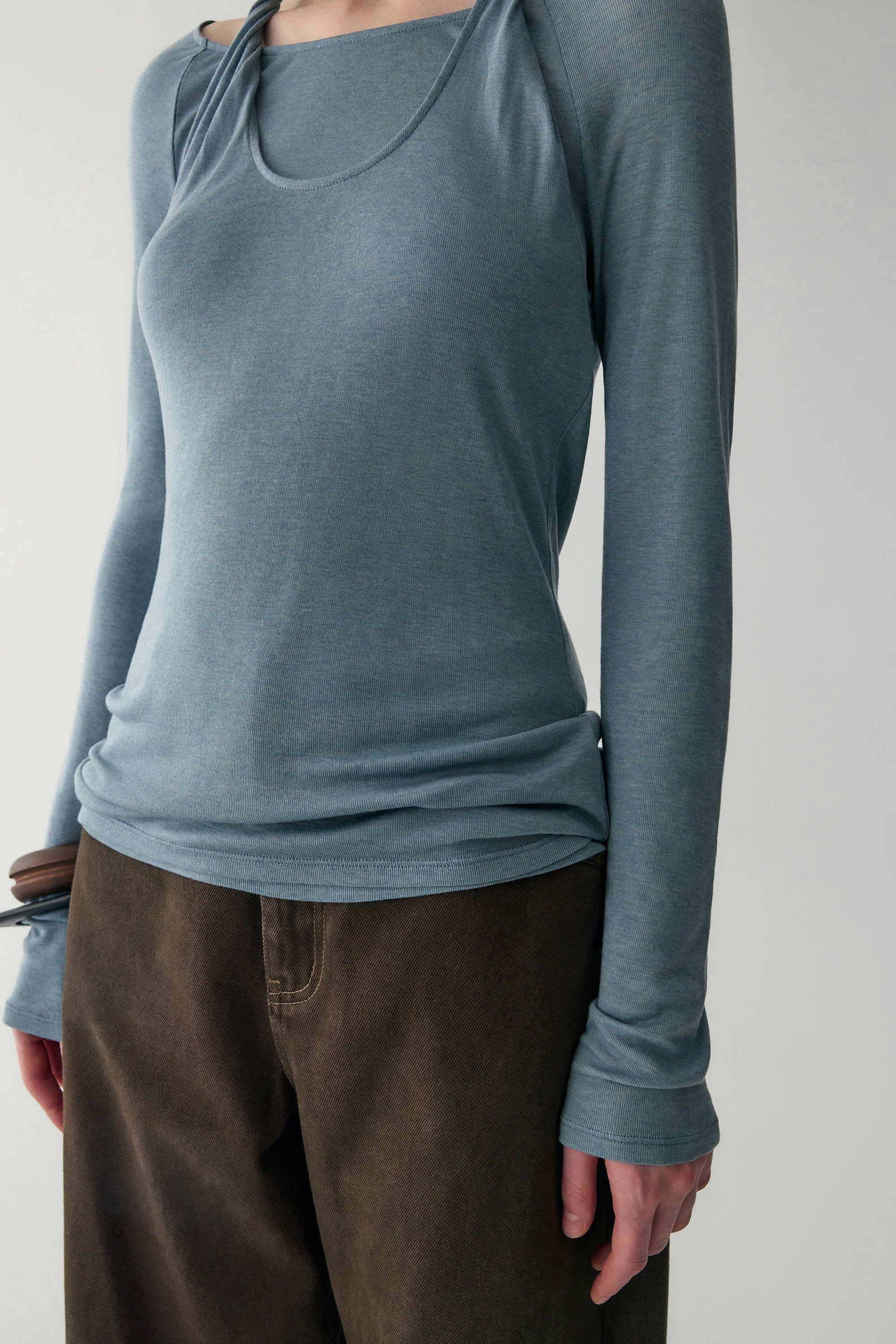 Lyocell-wool Blend Two-piece Set - Image 14