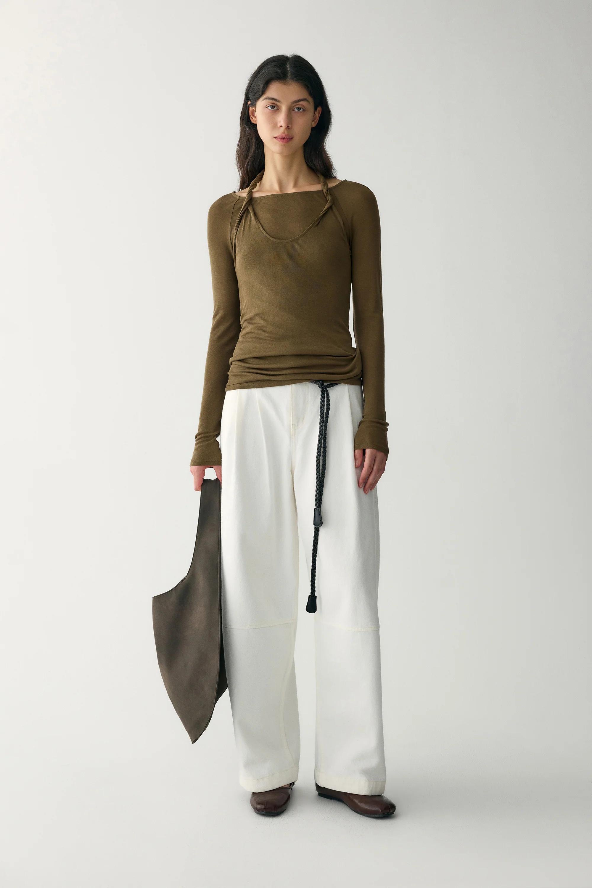 Lyocell-wool Blend Two-piece Set - Image 19
