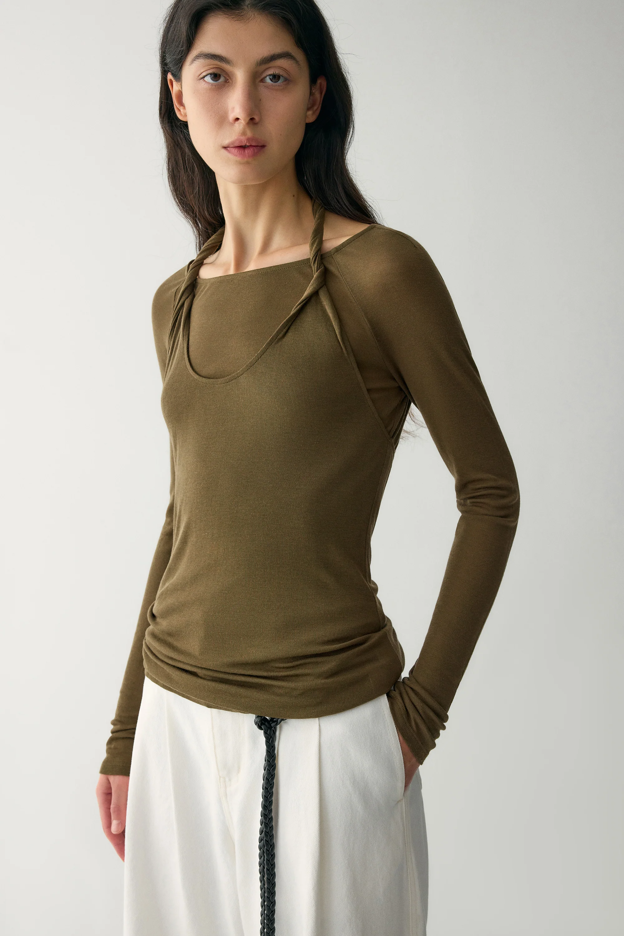 Lyocell-wool Blend Two-piece Set - Image 22