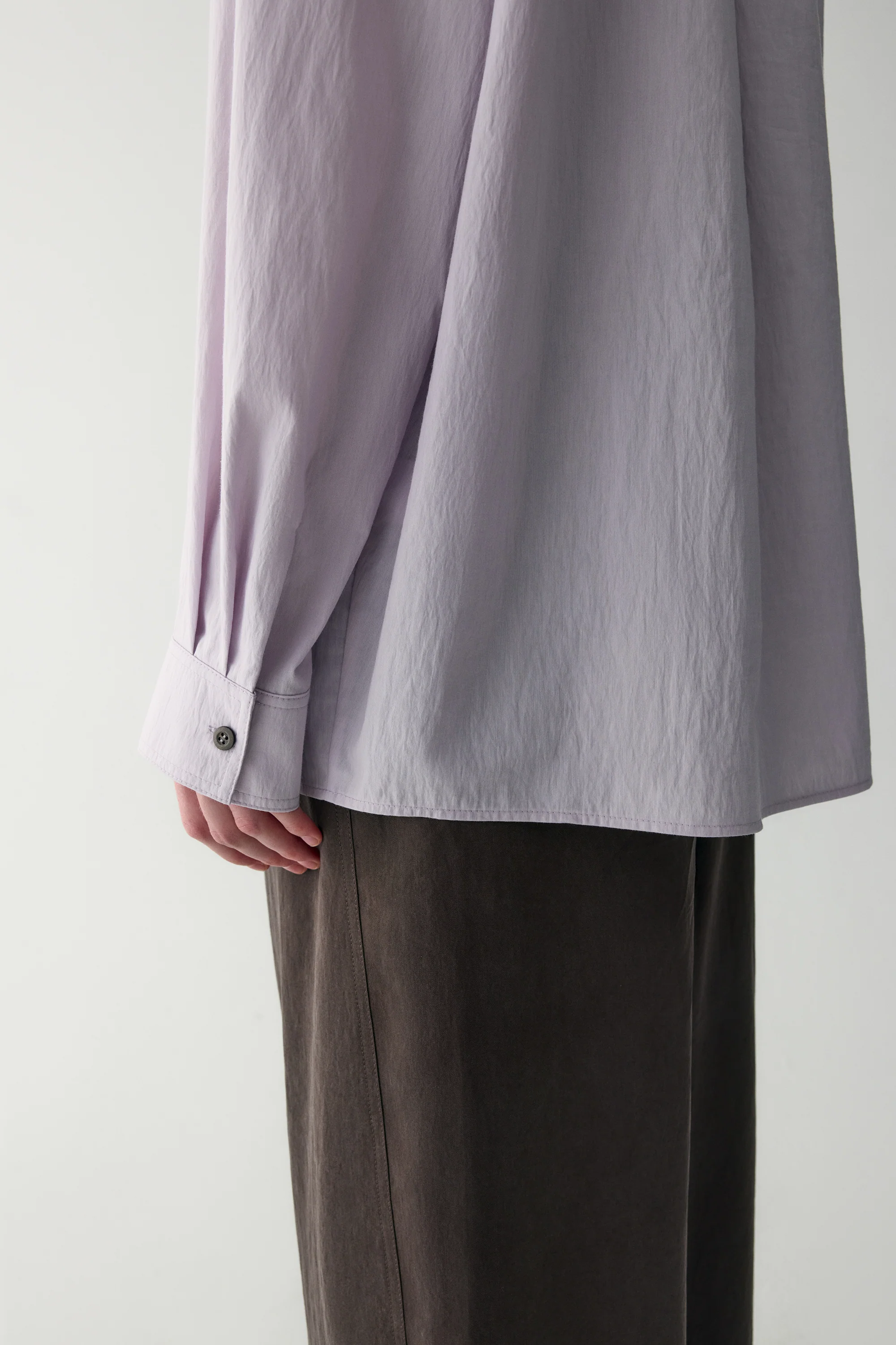 Pleated Plastron Blouse - Image 12