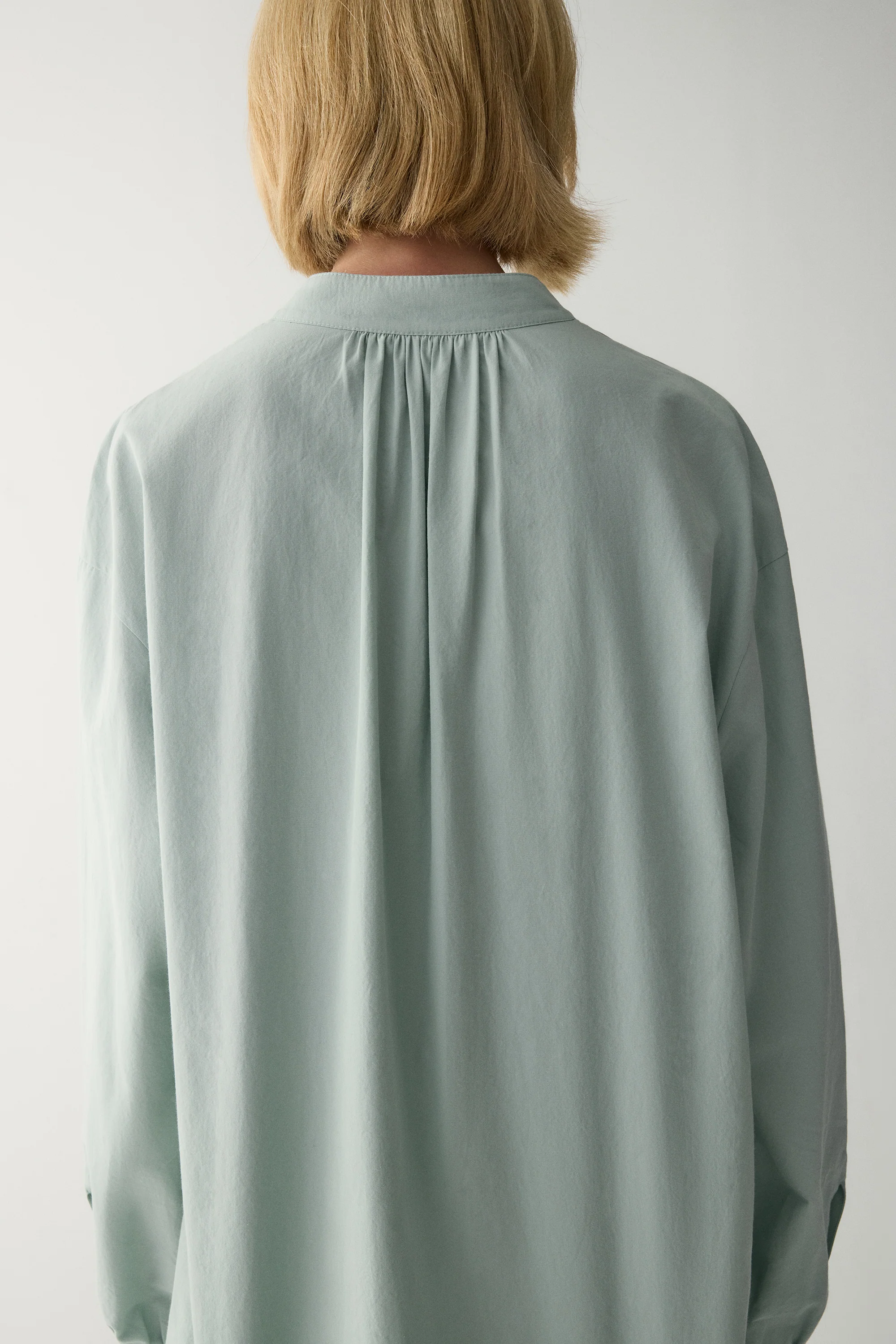 Silk-cotton Loose-fit Blouse - Image 10