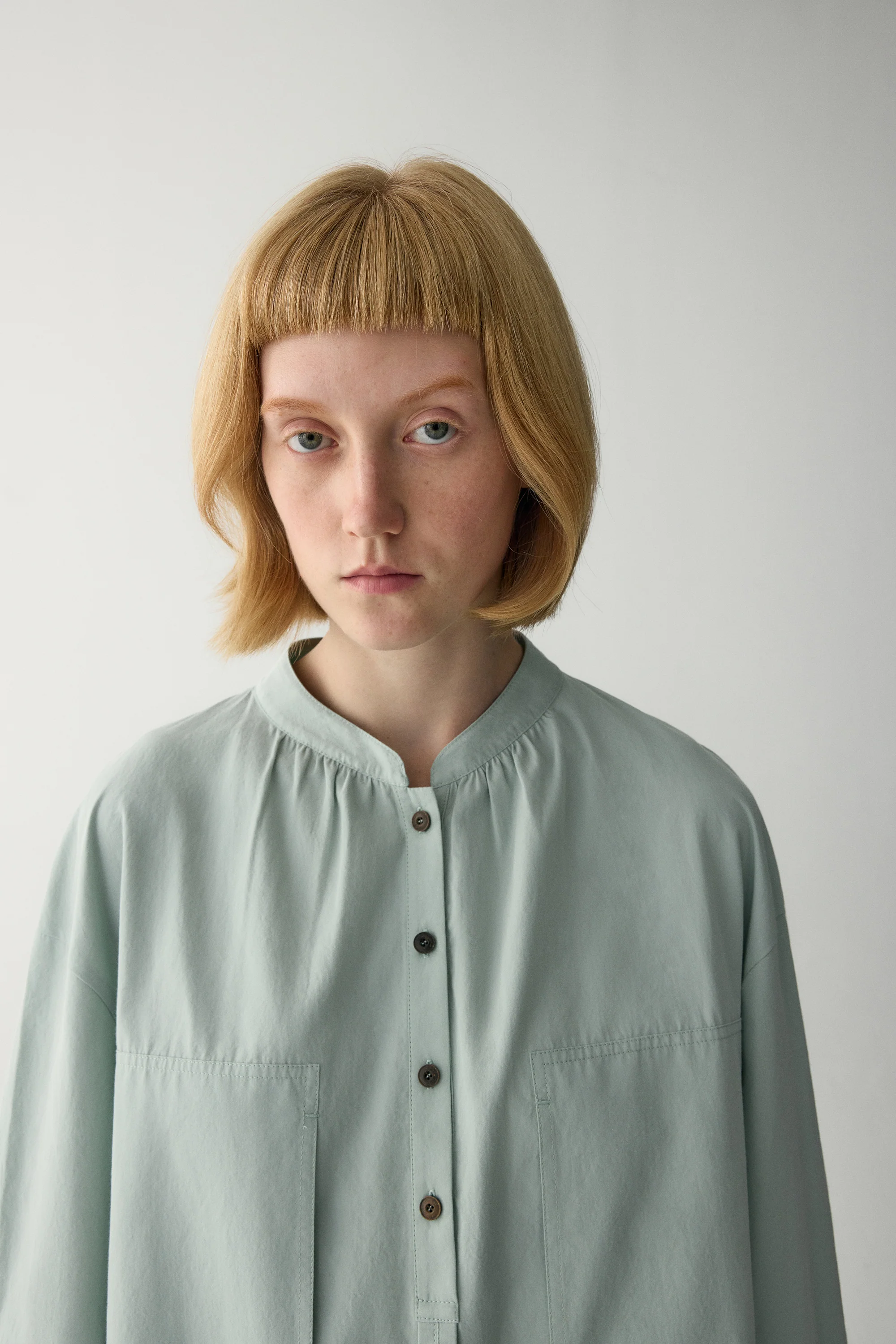 Silk-cotton Loose-fit Blouse - Image 7