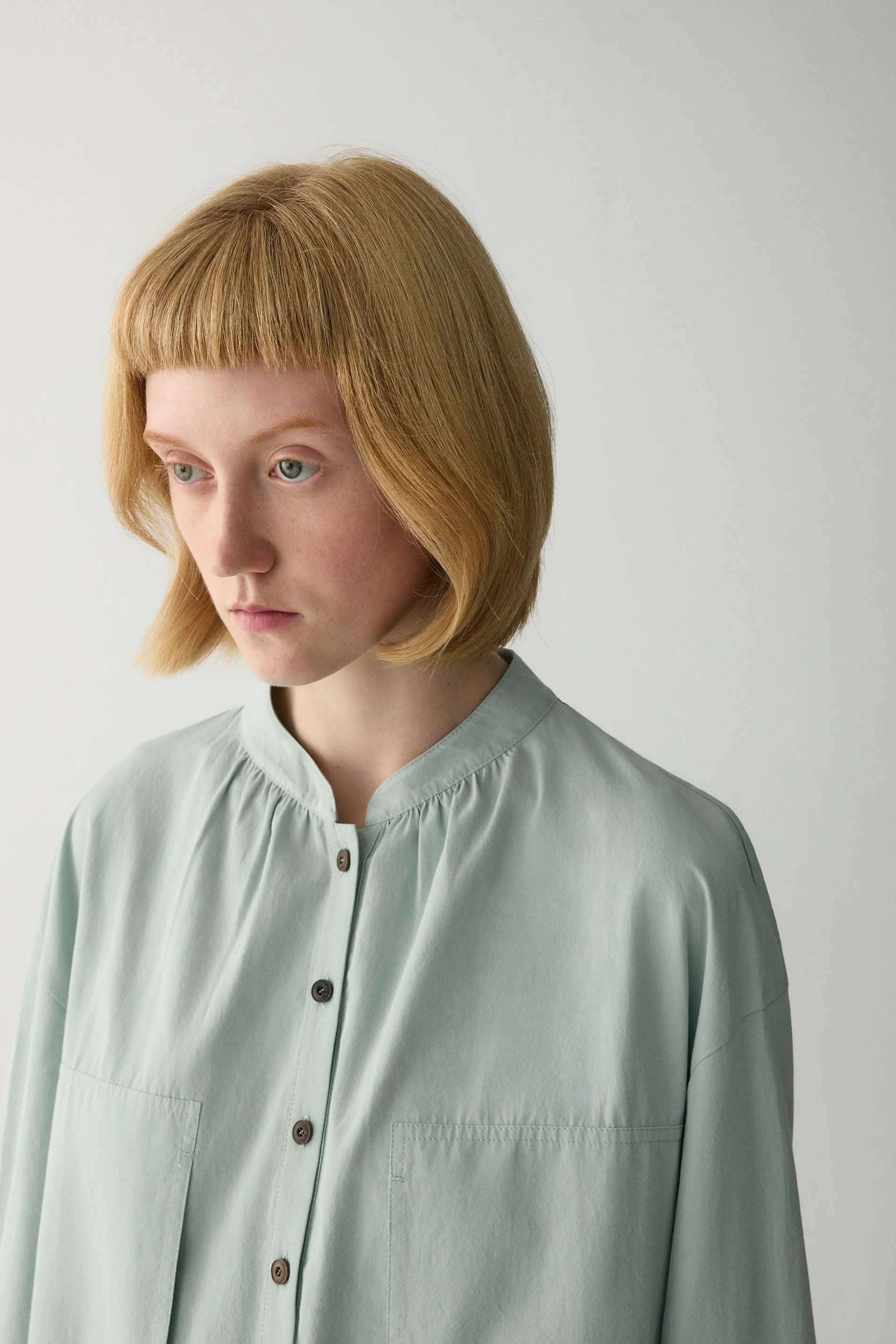 Silk-cotton Loose-fit Blouse - Image 8