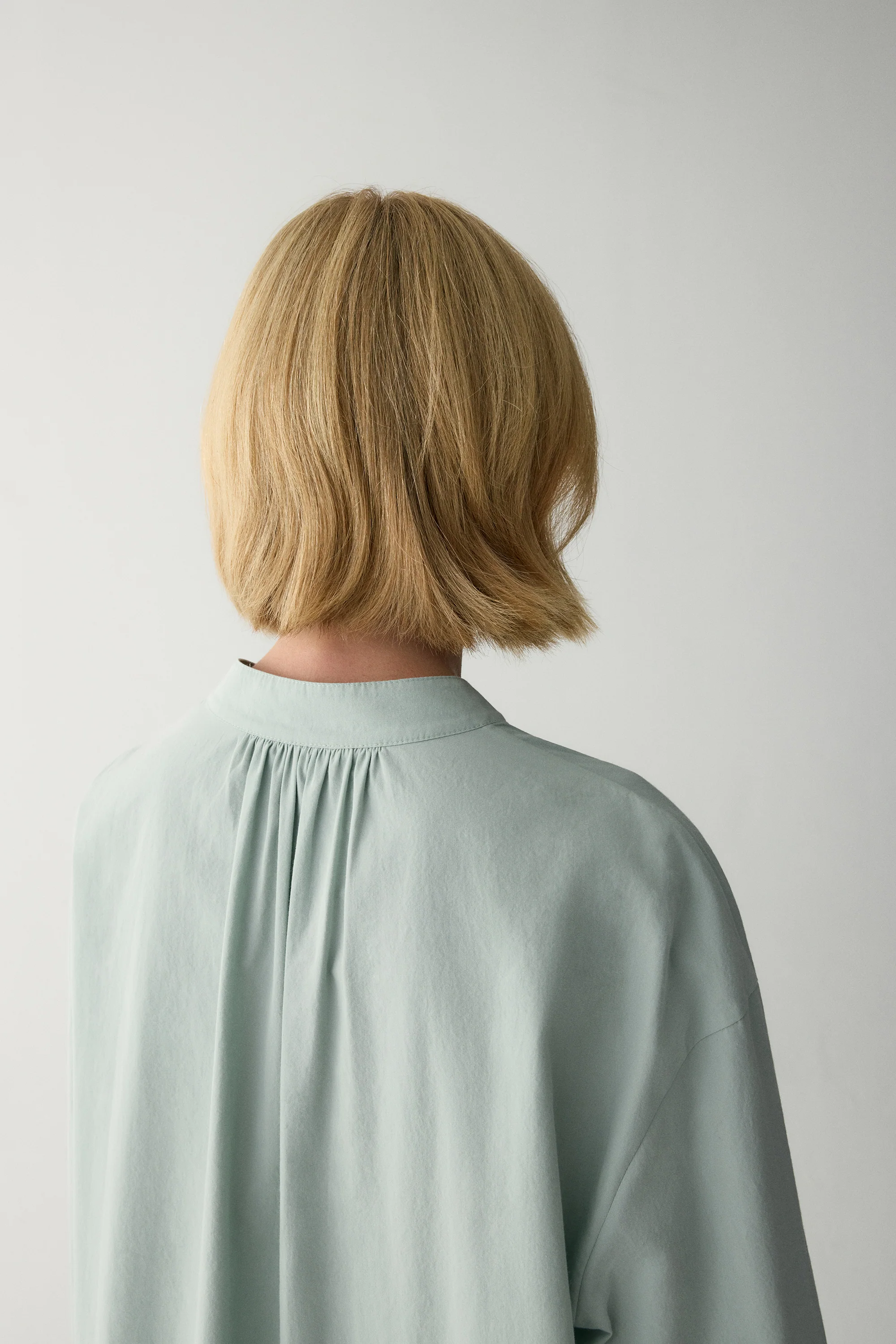 Silk-cotton Loose-fit Blouse - Image 9