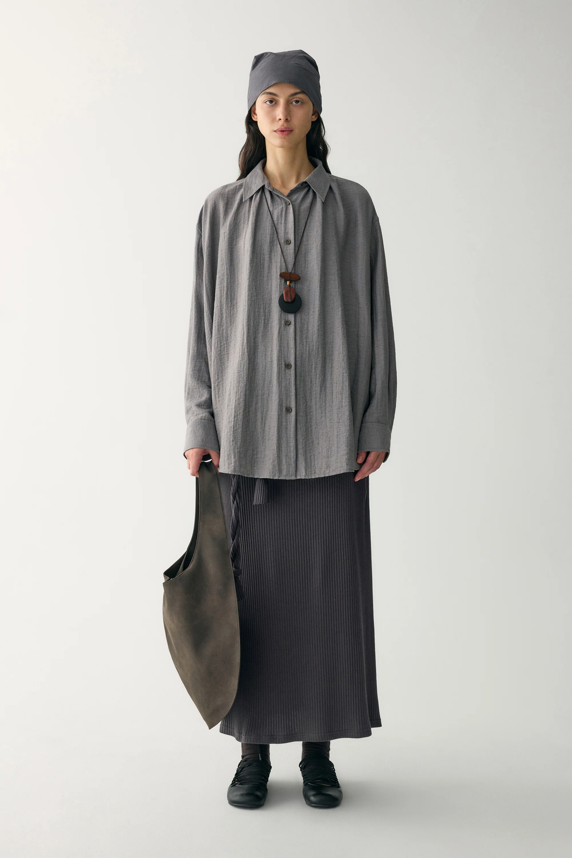 Linen Loose-fit Blouse - Image 14