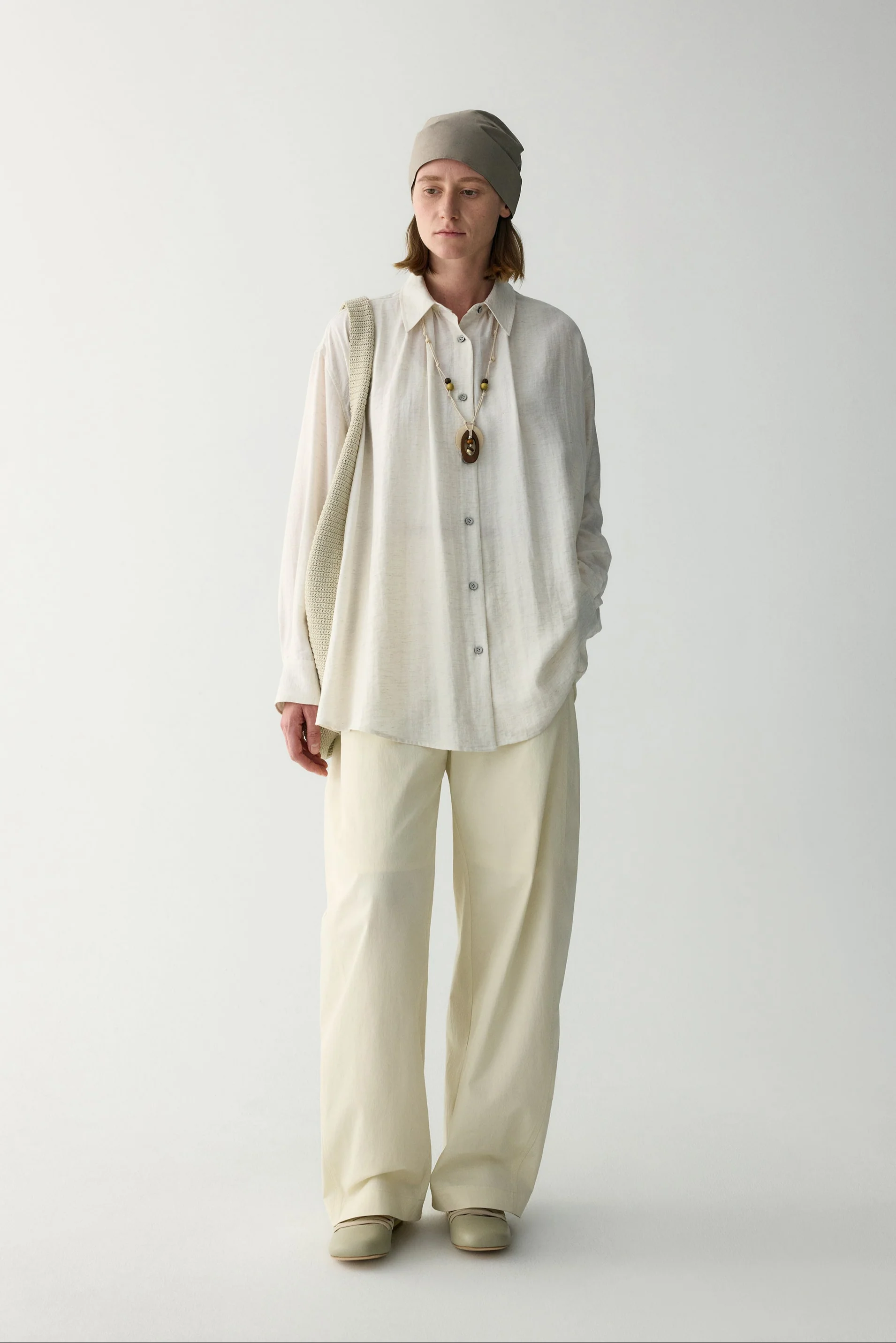 Linen Loose-fit Blouse - Image 22