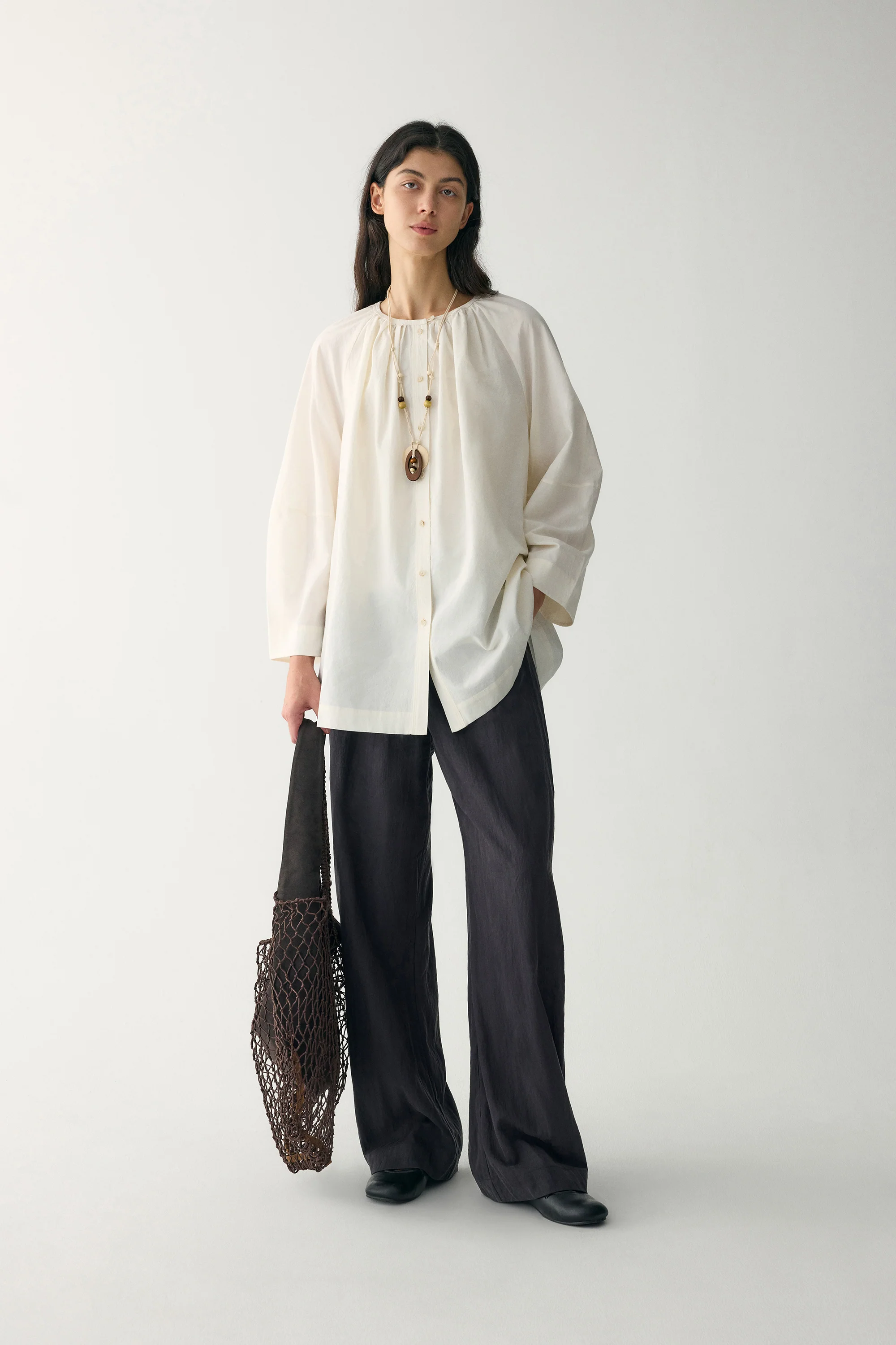 Round Neck Blouse - Image 3