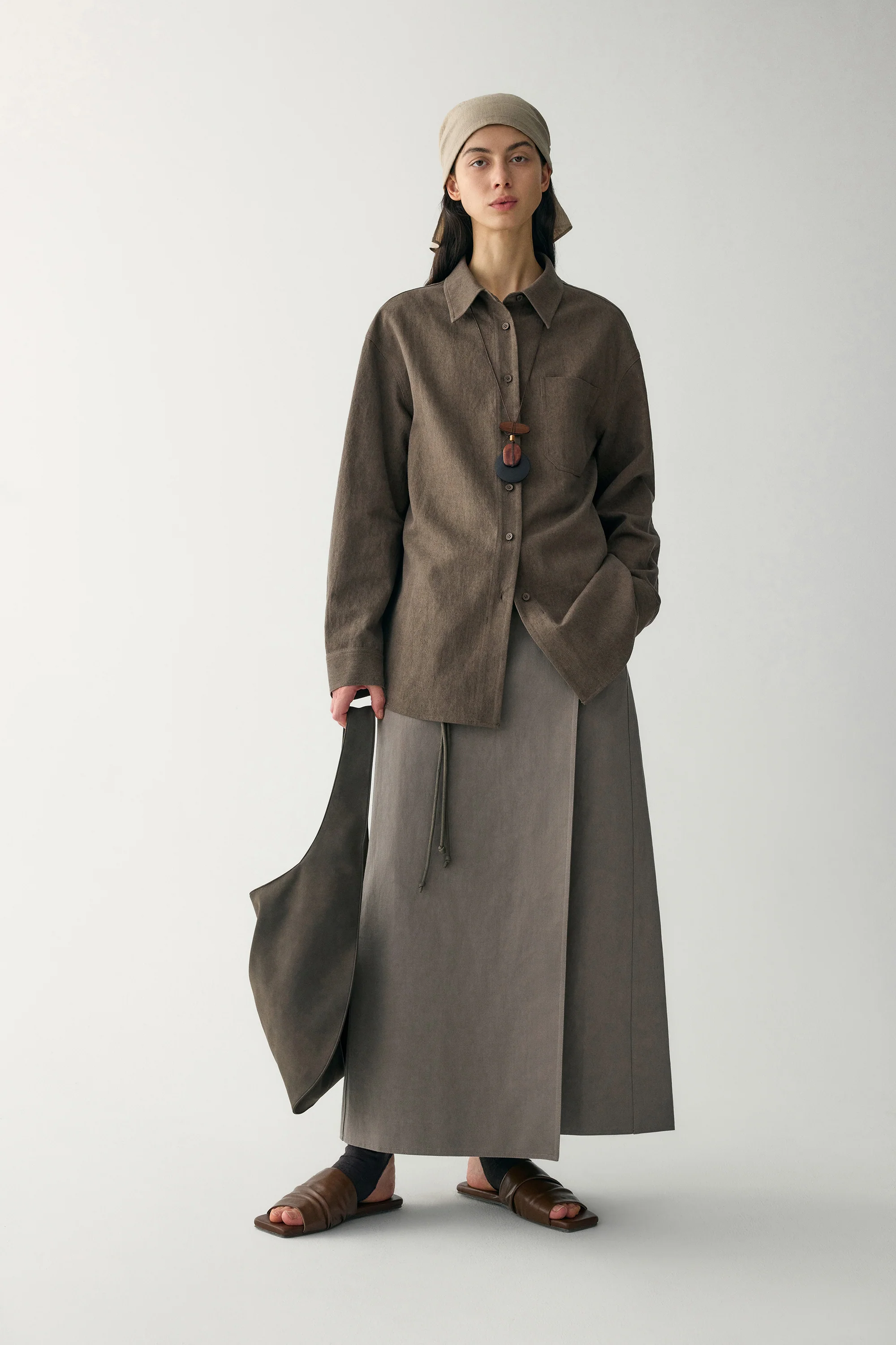 Cotton-linen Denim Shirt - Image 13