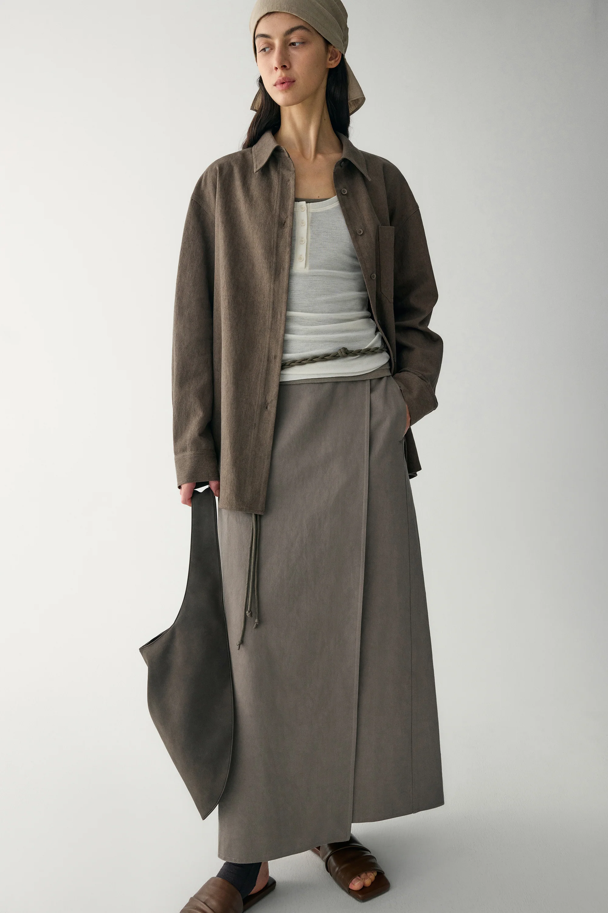 Cotton-linen Denim Shirt - Image 14
