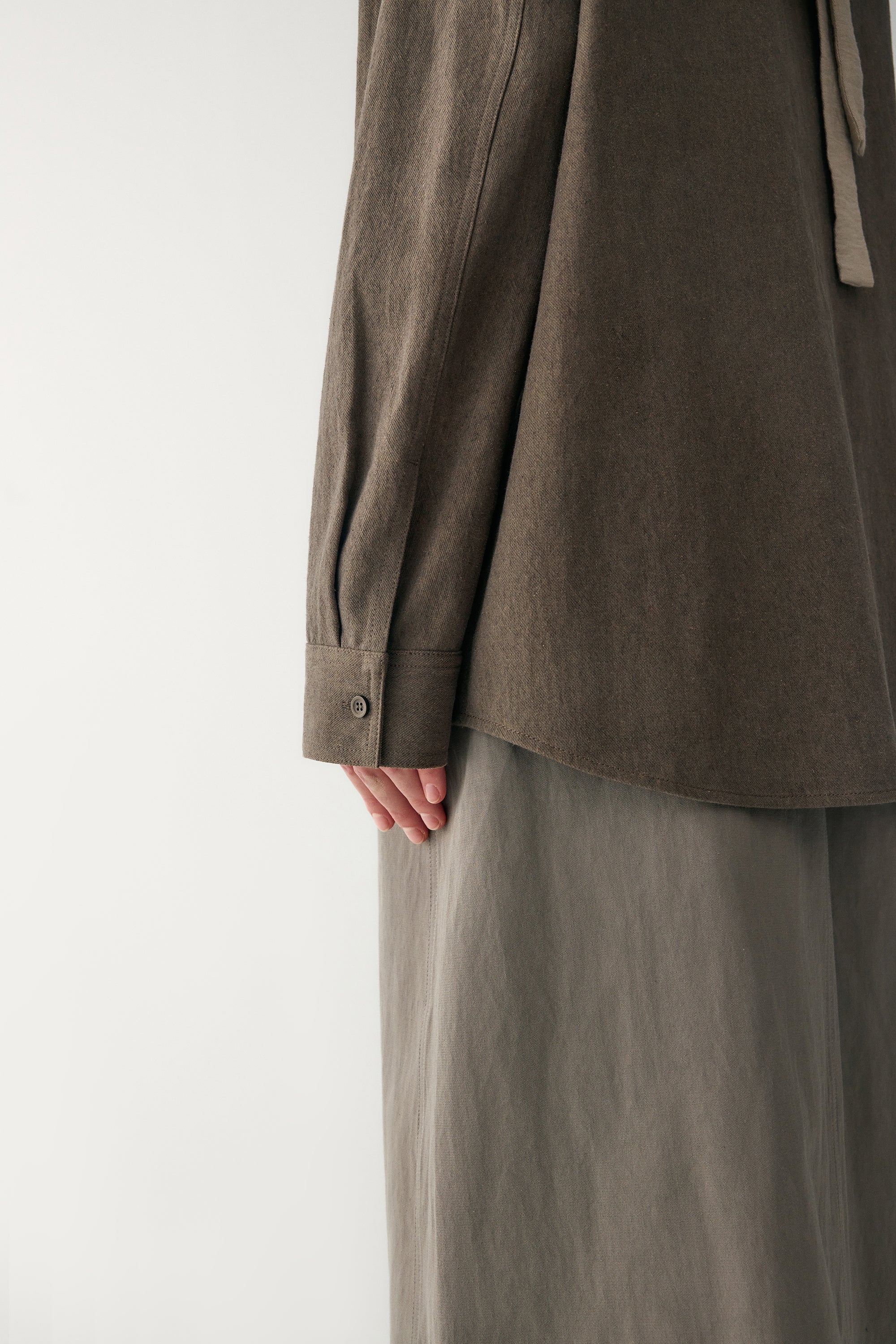 Cotton-linen Denim Shirt - Image 23
