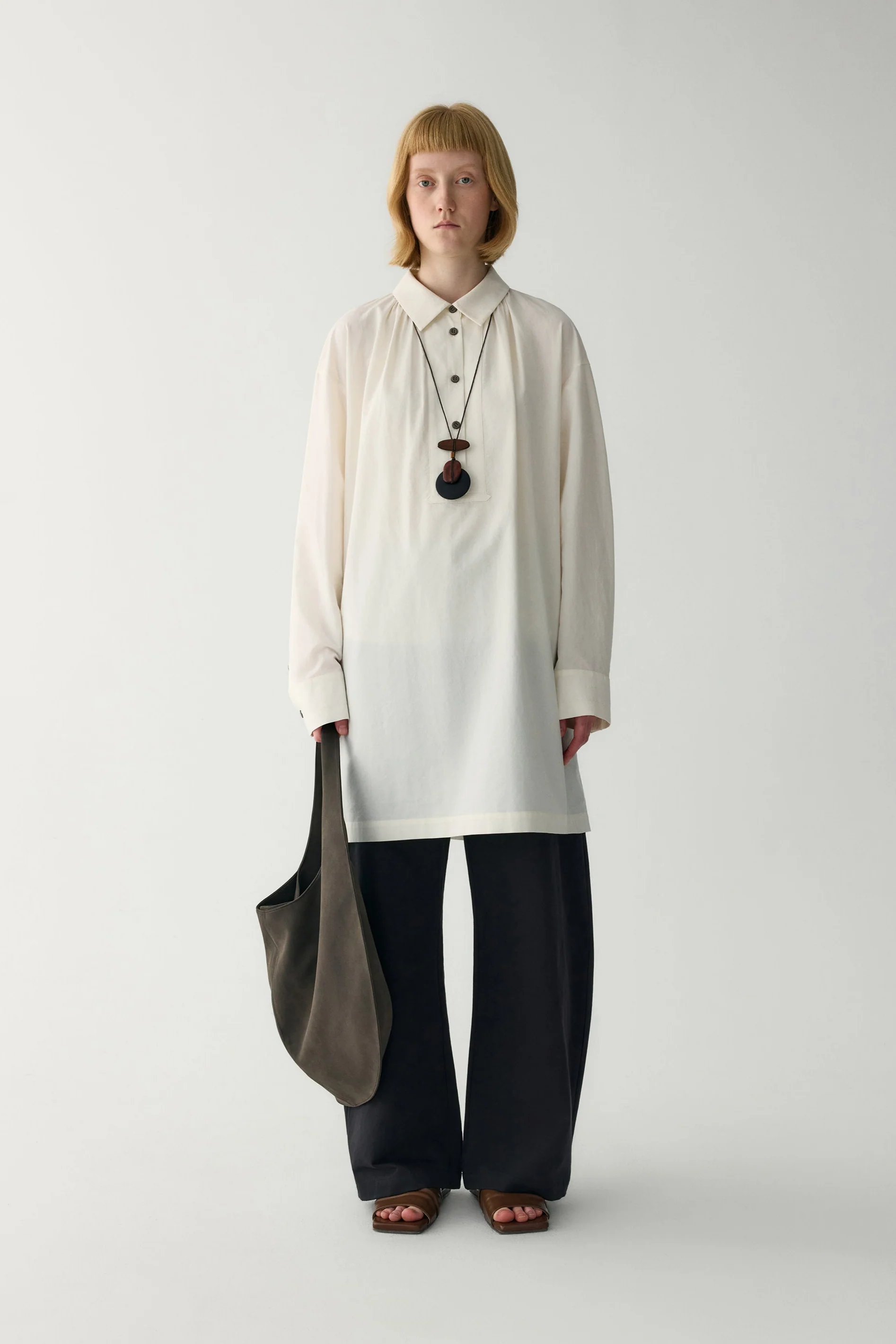 Cotton-silk Retro Blouse - Image 3