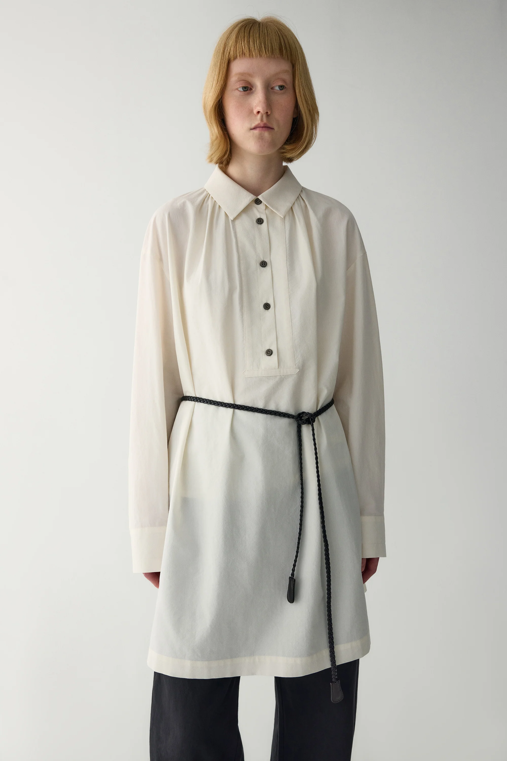 Cotton-silk Retro Blouse - Image 6