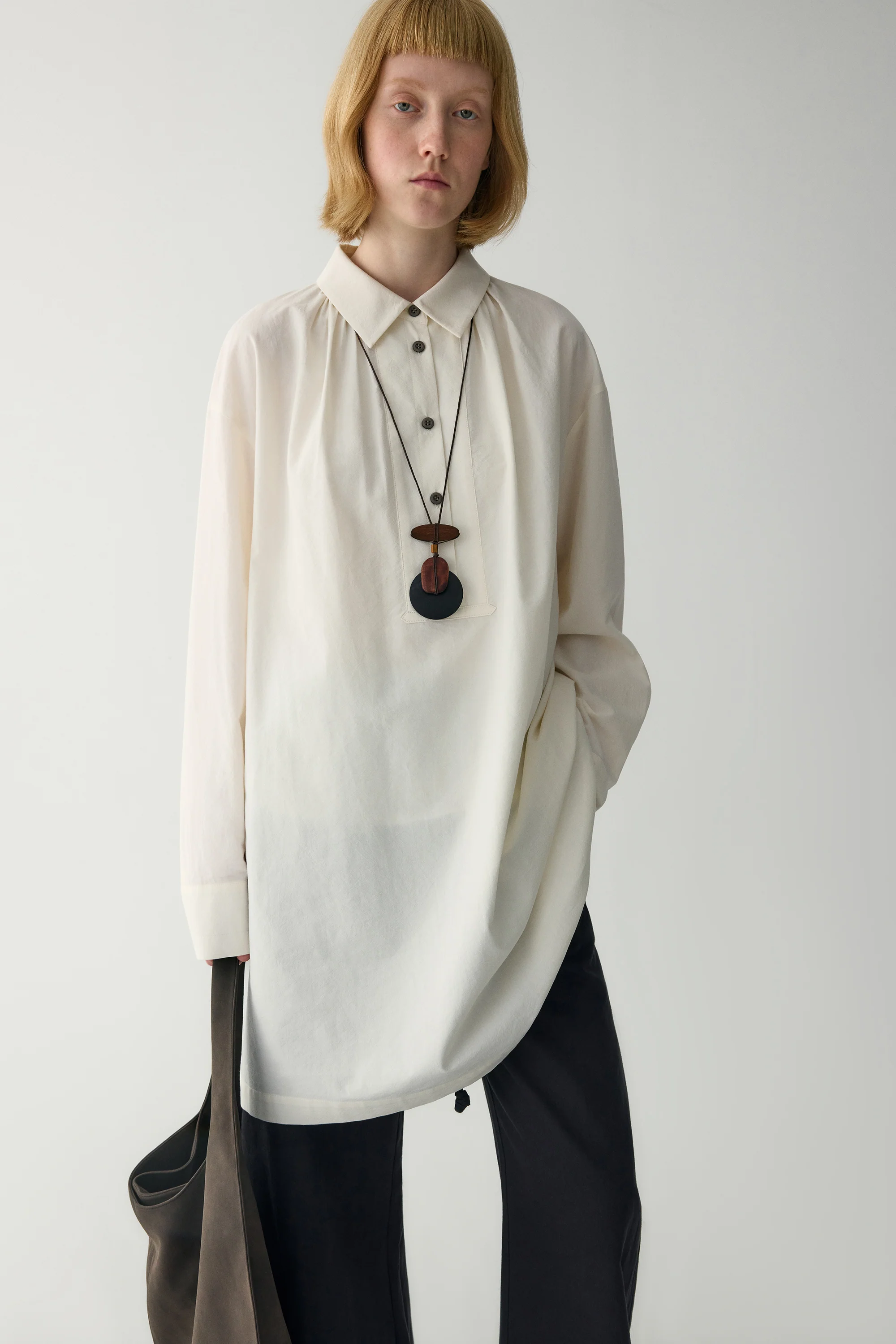 Cotton-silk Retro Blouse - Image 8