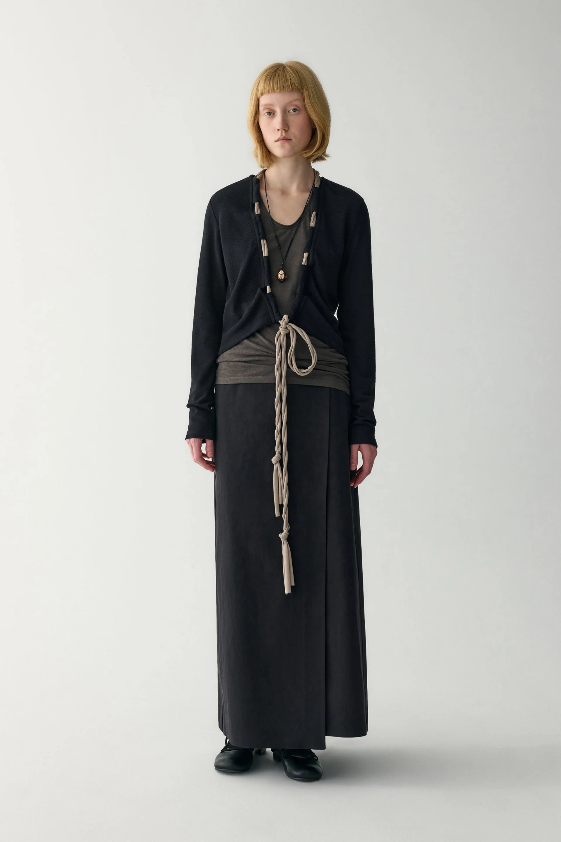 Wrap knotted Cardigan - Image 15
