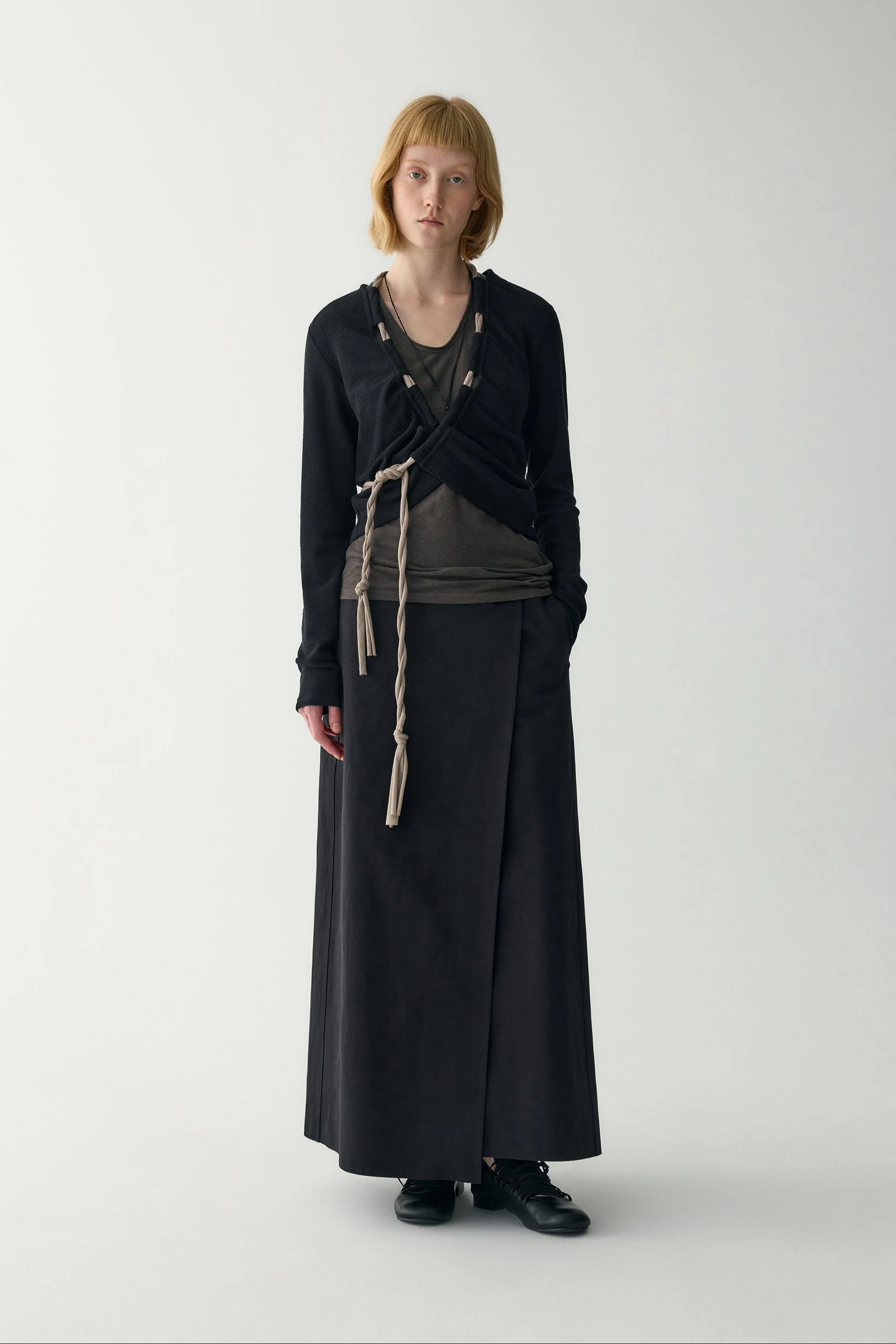 Wrap knotted Cardigan - Image 16