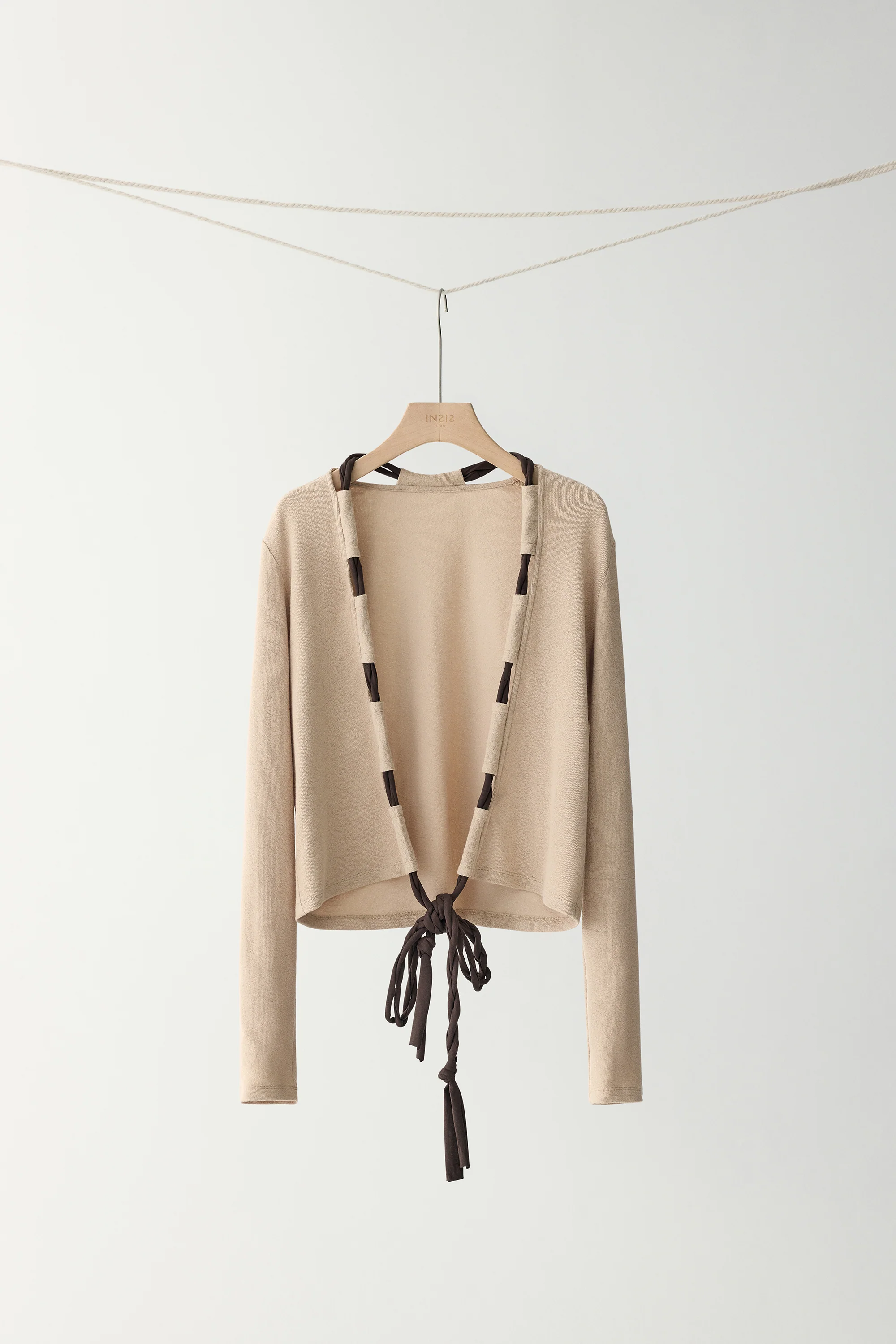 Wrap knotted Cardigan - Image 2