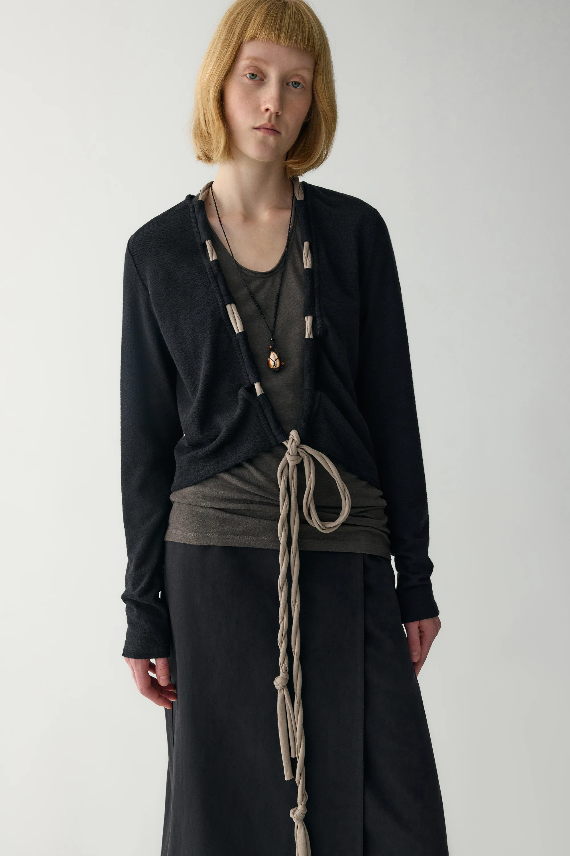 Wrap knotted Cardigan - Image 20