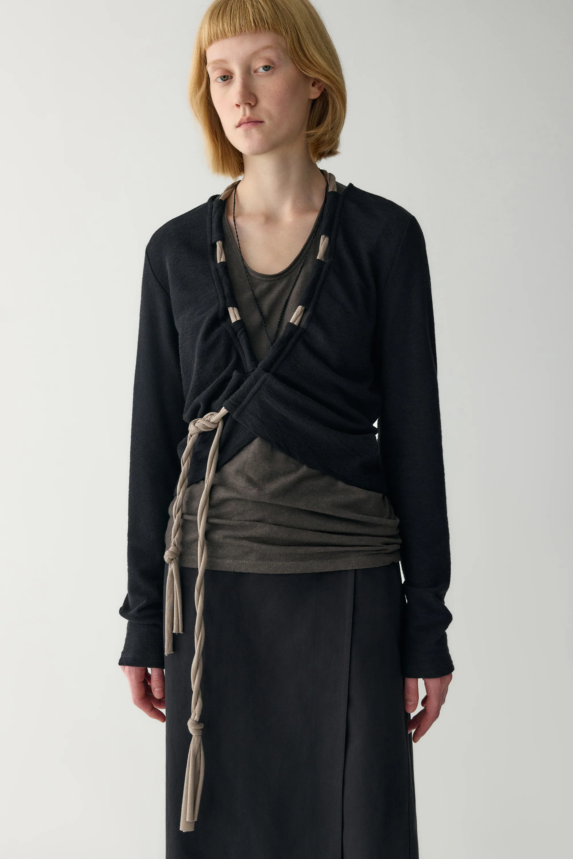 Wrap knotted Cardigan - Image 21
