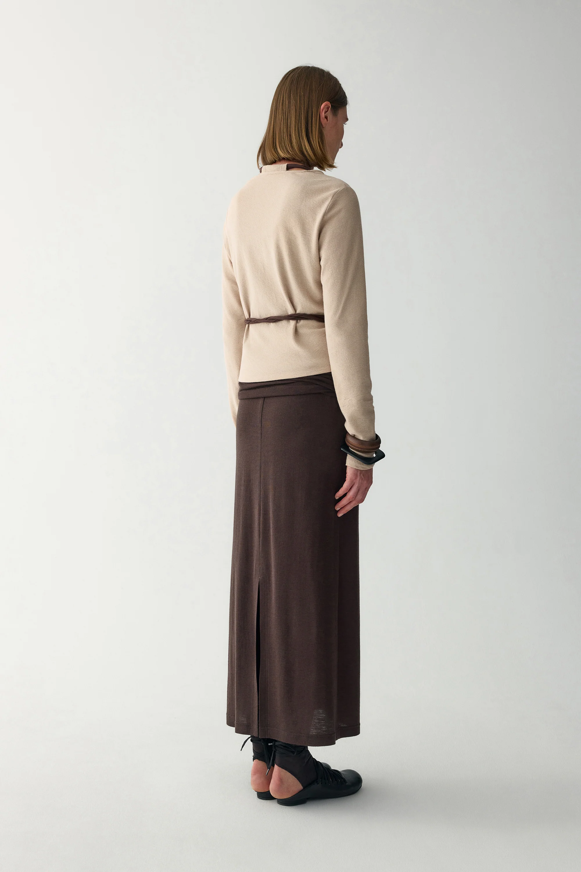 Wrap knotted Cardigan - Image 4