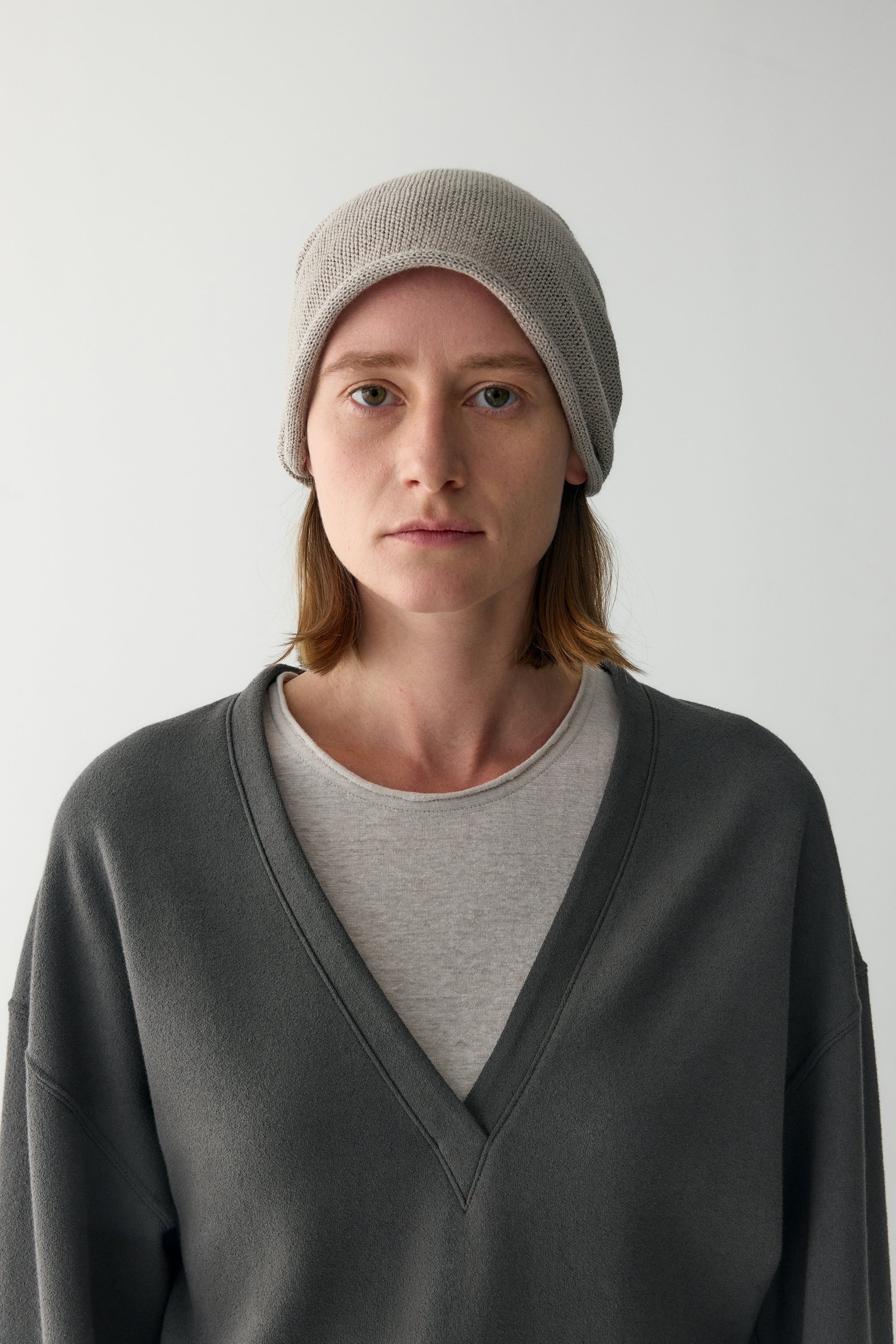 Cotton V-neck Pullover - Image 8