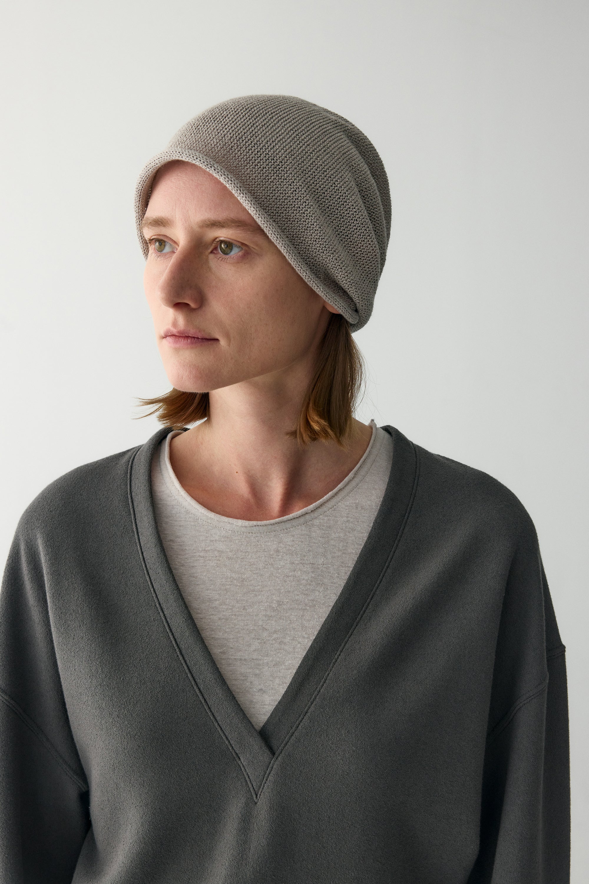 Cotton V-neck Pullover - Image 9
