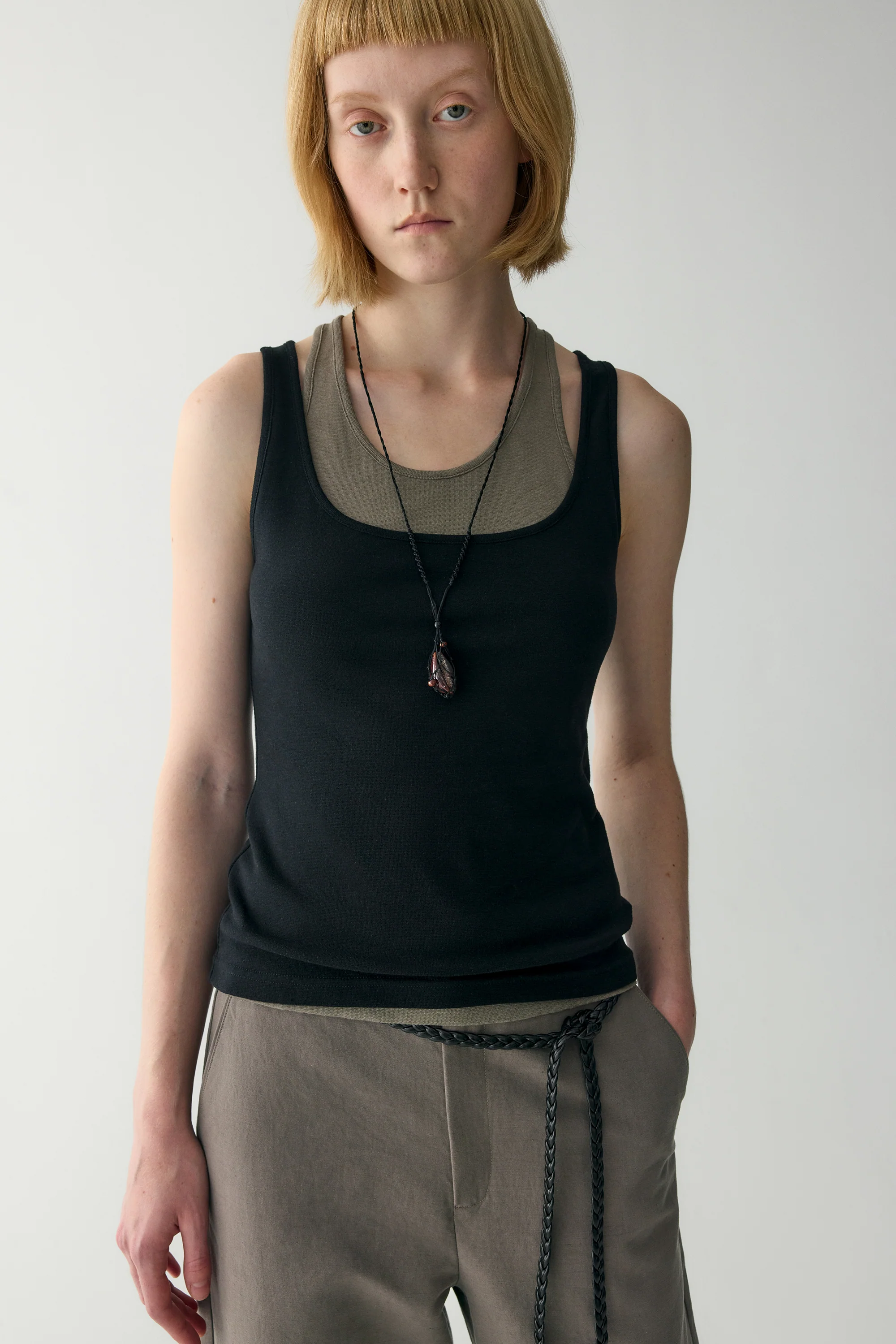 Ribbed Tank Top - Image 25
