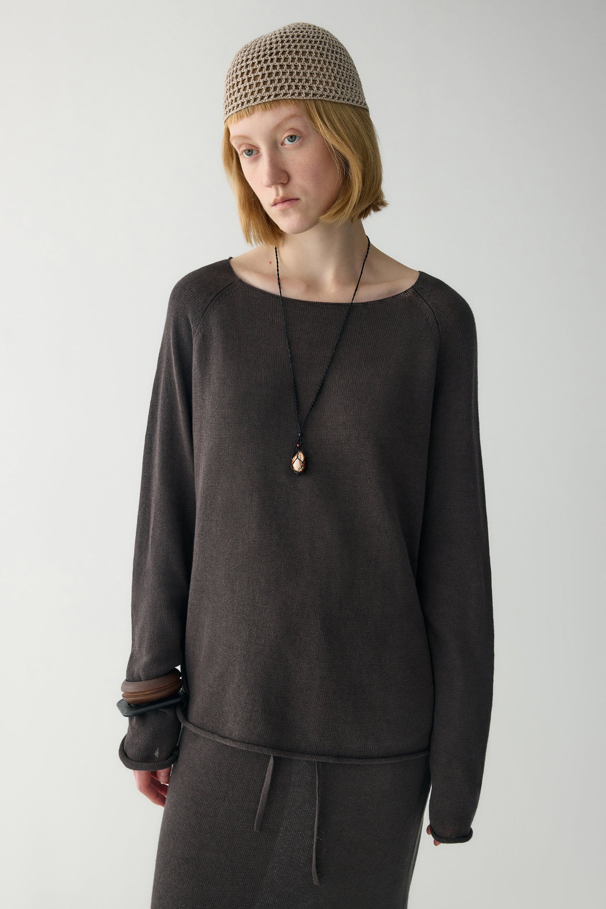 Cotton-linen Top