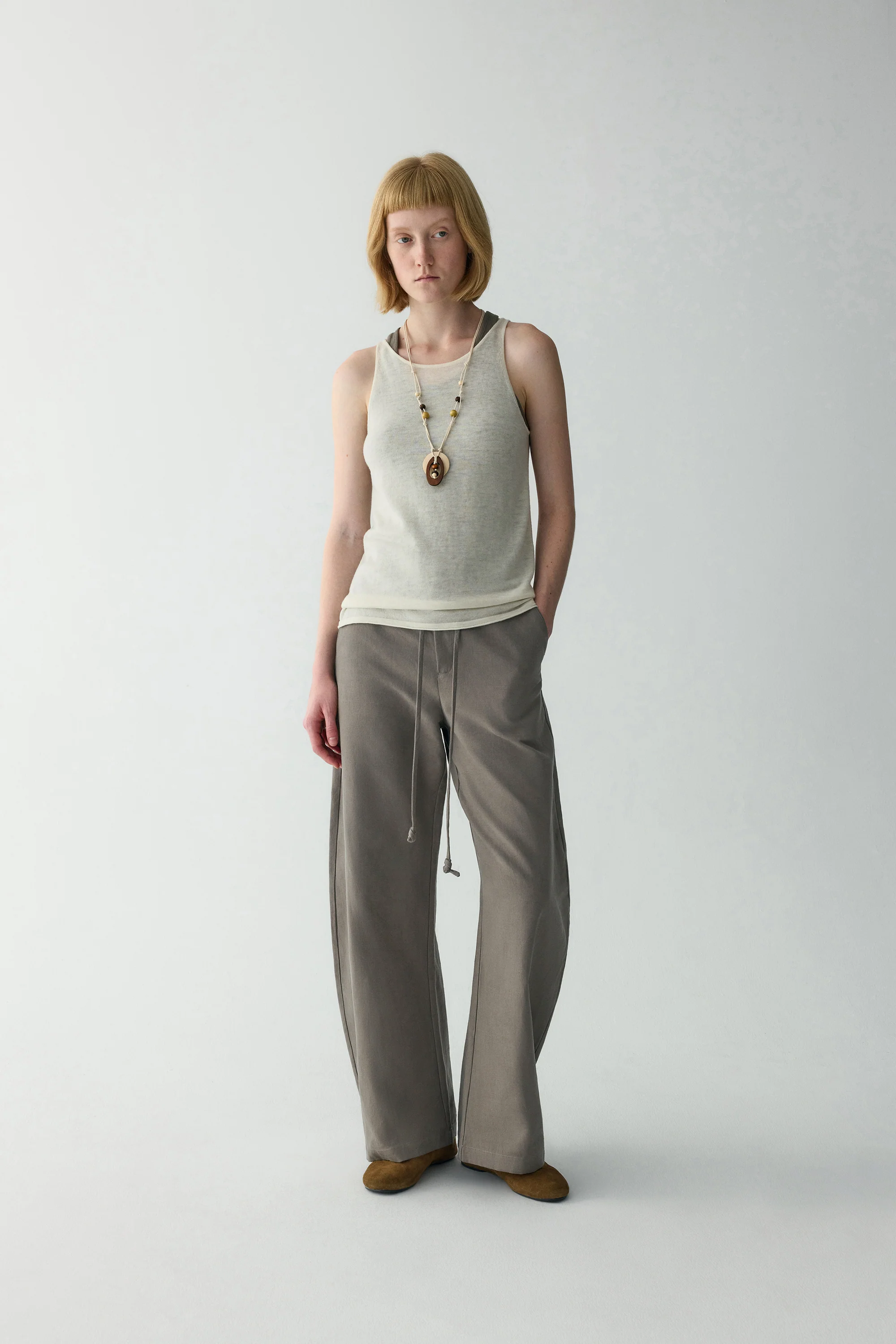 Water-soluble Wool Tank Top - Image 14