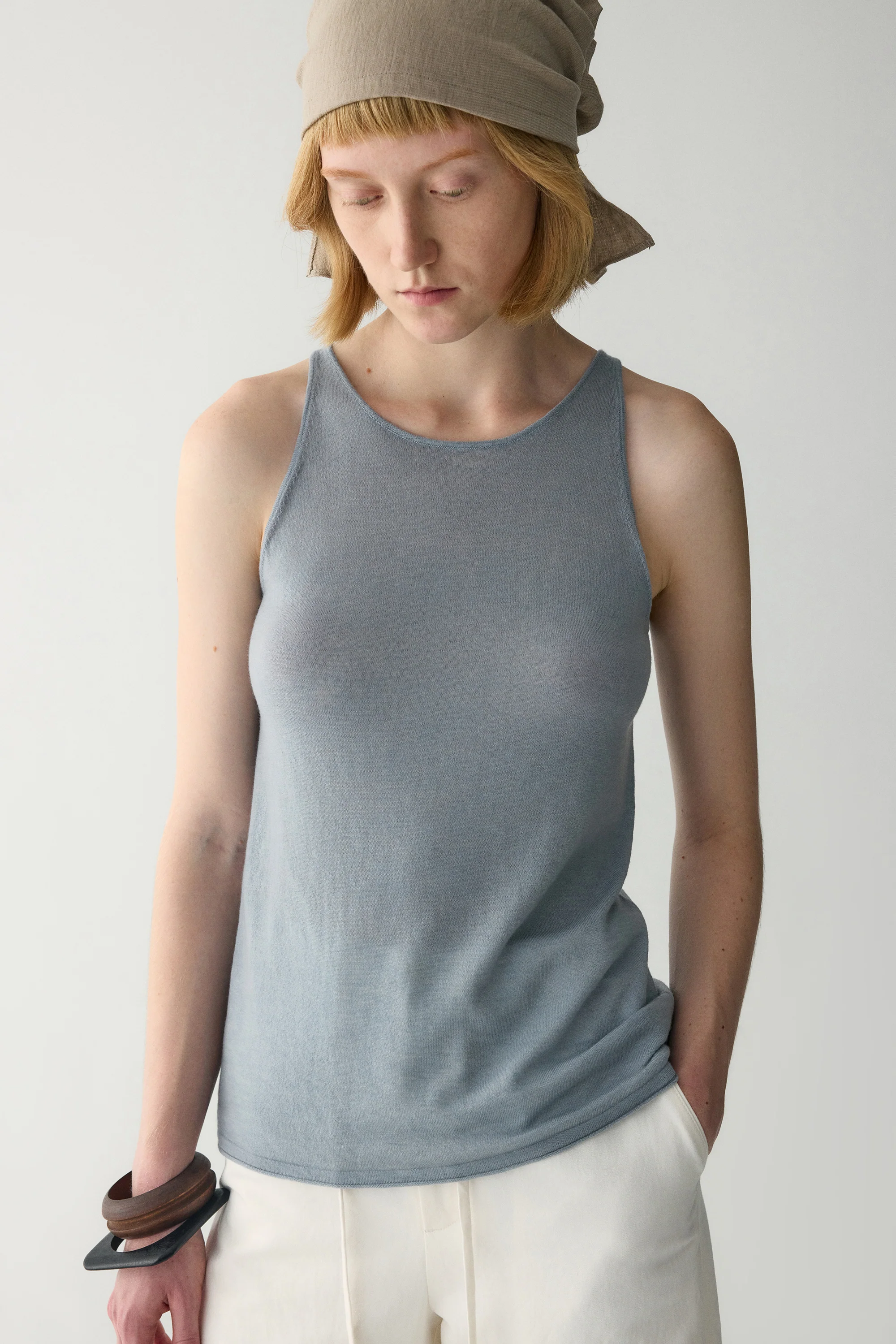 Water-soluble Wool Tank Top - Image 7