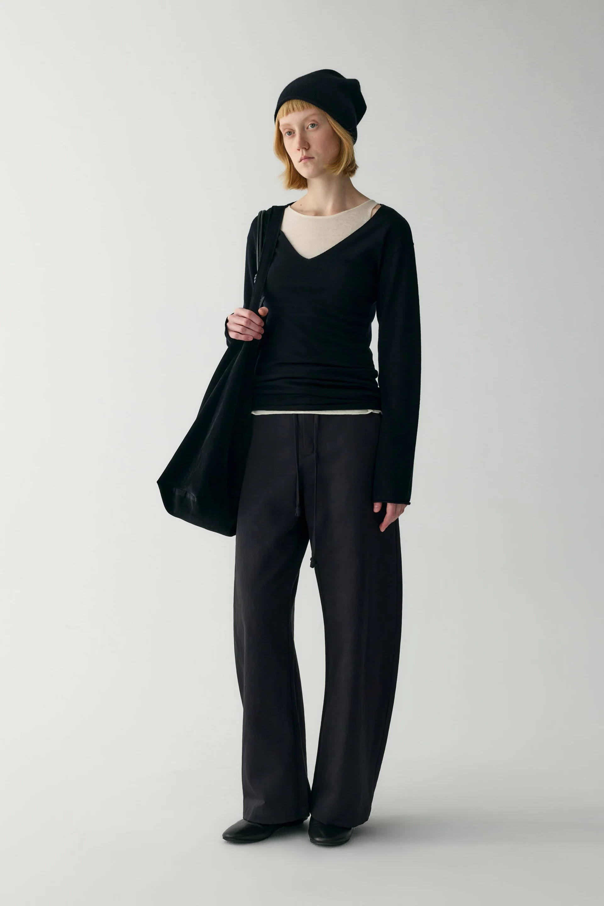 V-Neck Wool Sweater - Image 18