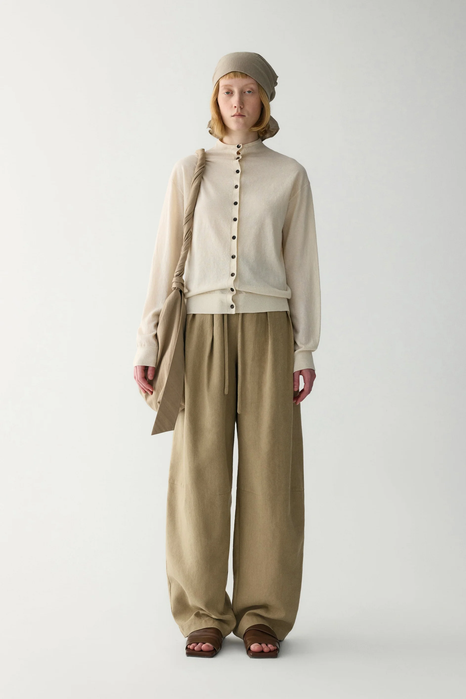Double Pleated Pants