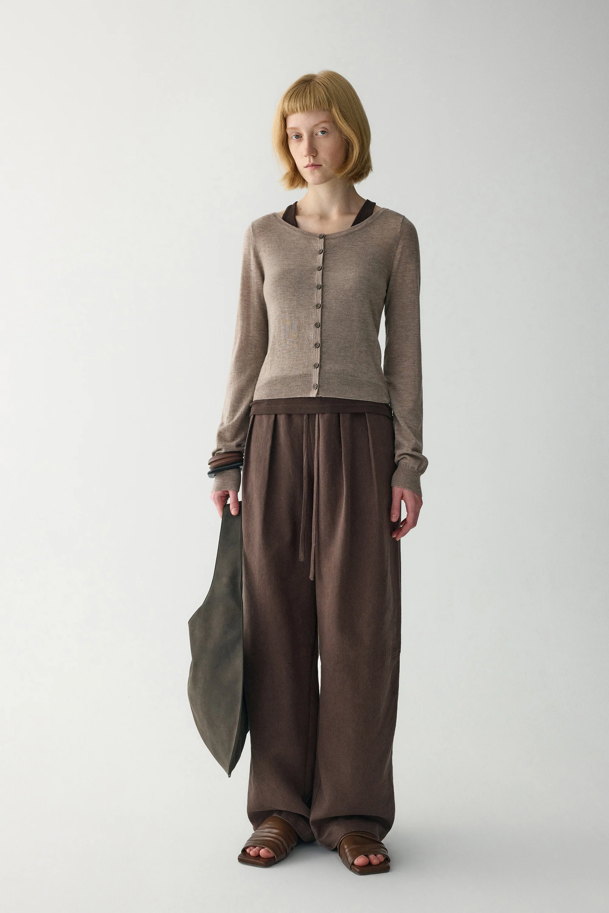 Double Pleated Pants - Image 17