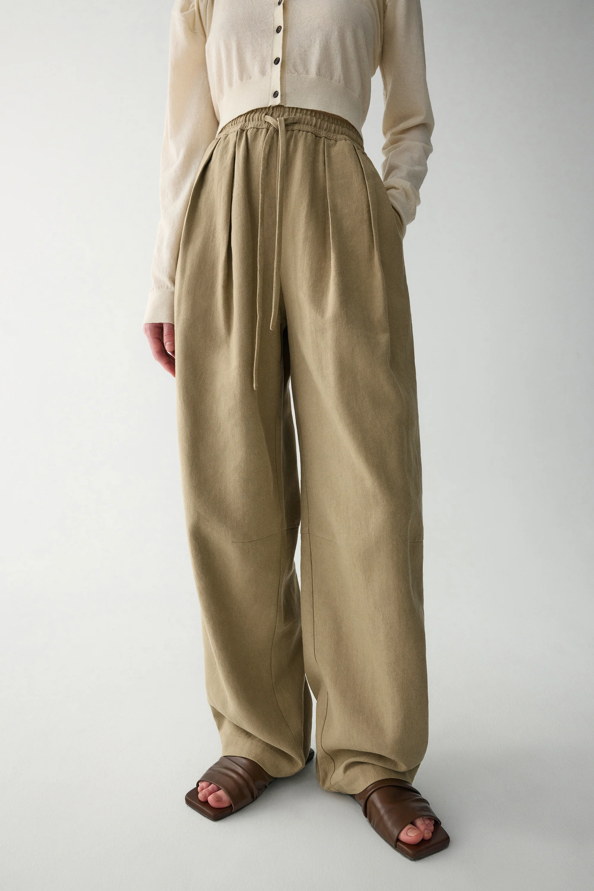 Double Pleated Pants - Image 6