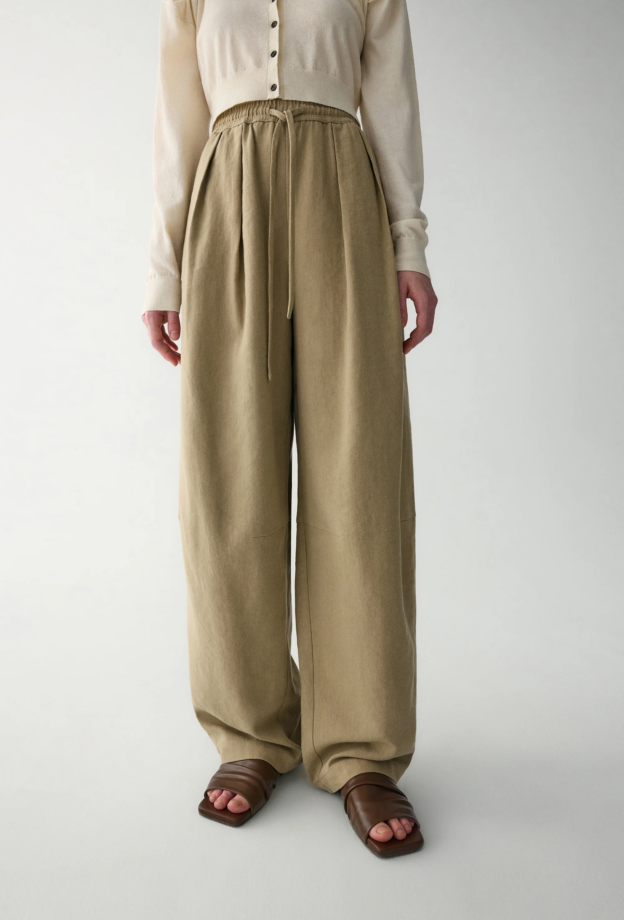Double Pleated Pants - Image 7