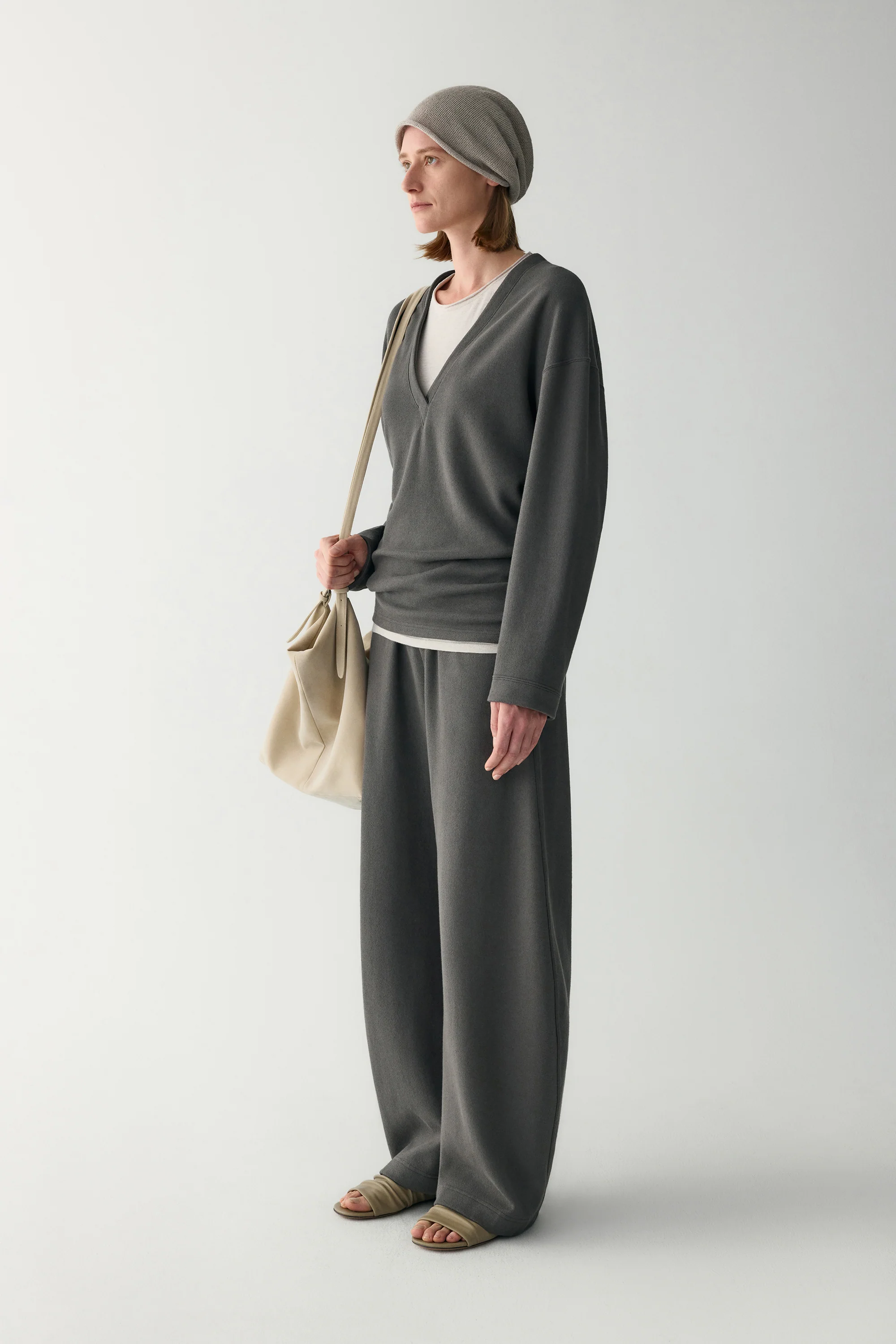 Cotton Relaxed Pants - Image 10
