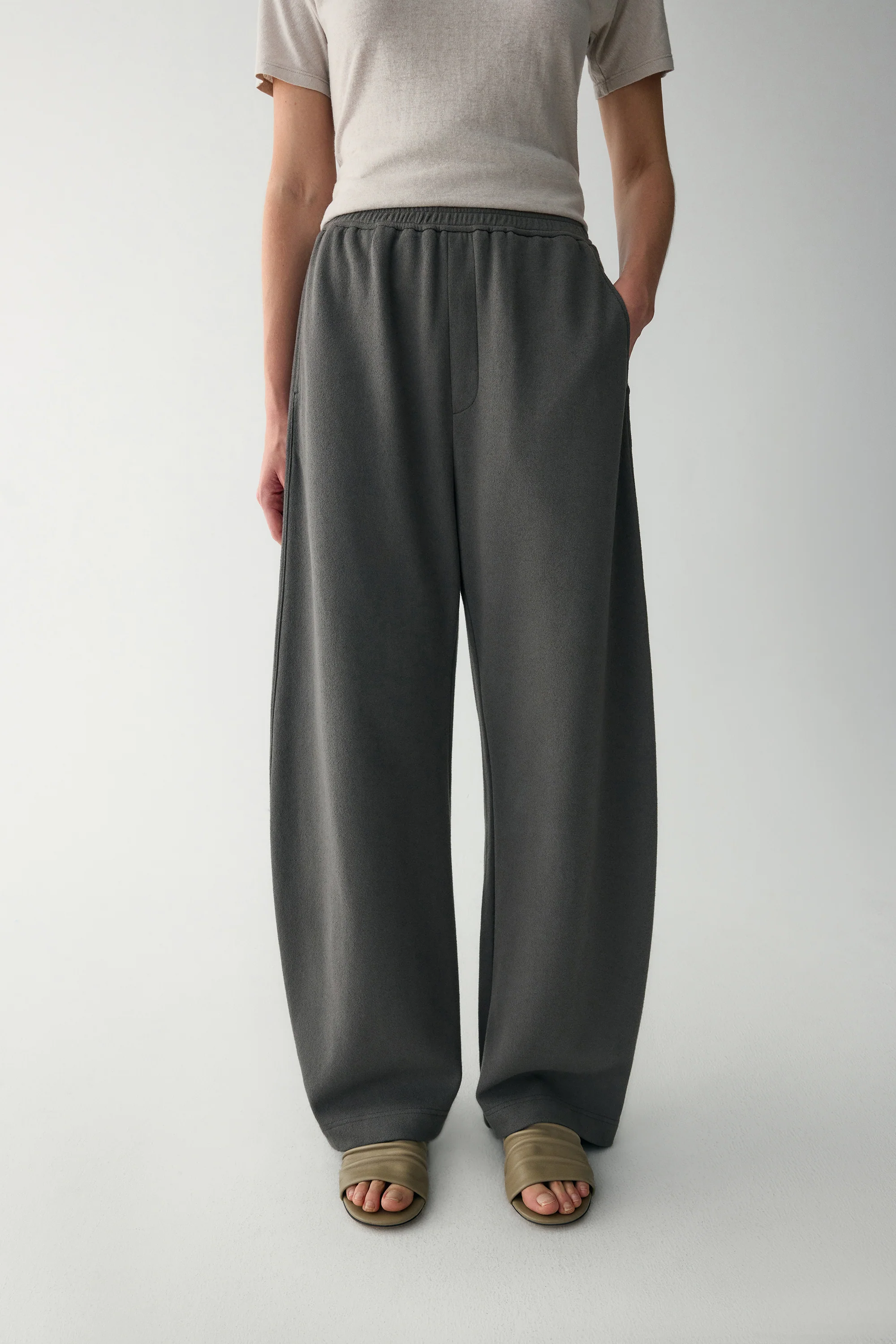 Cotton Relaxed Pants - Image 12