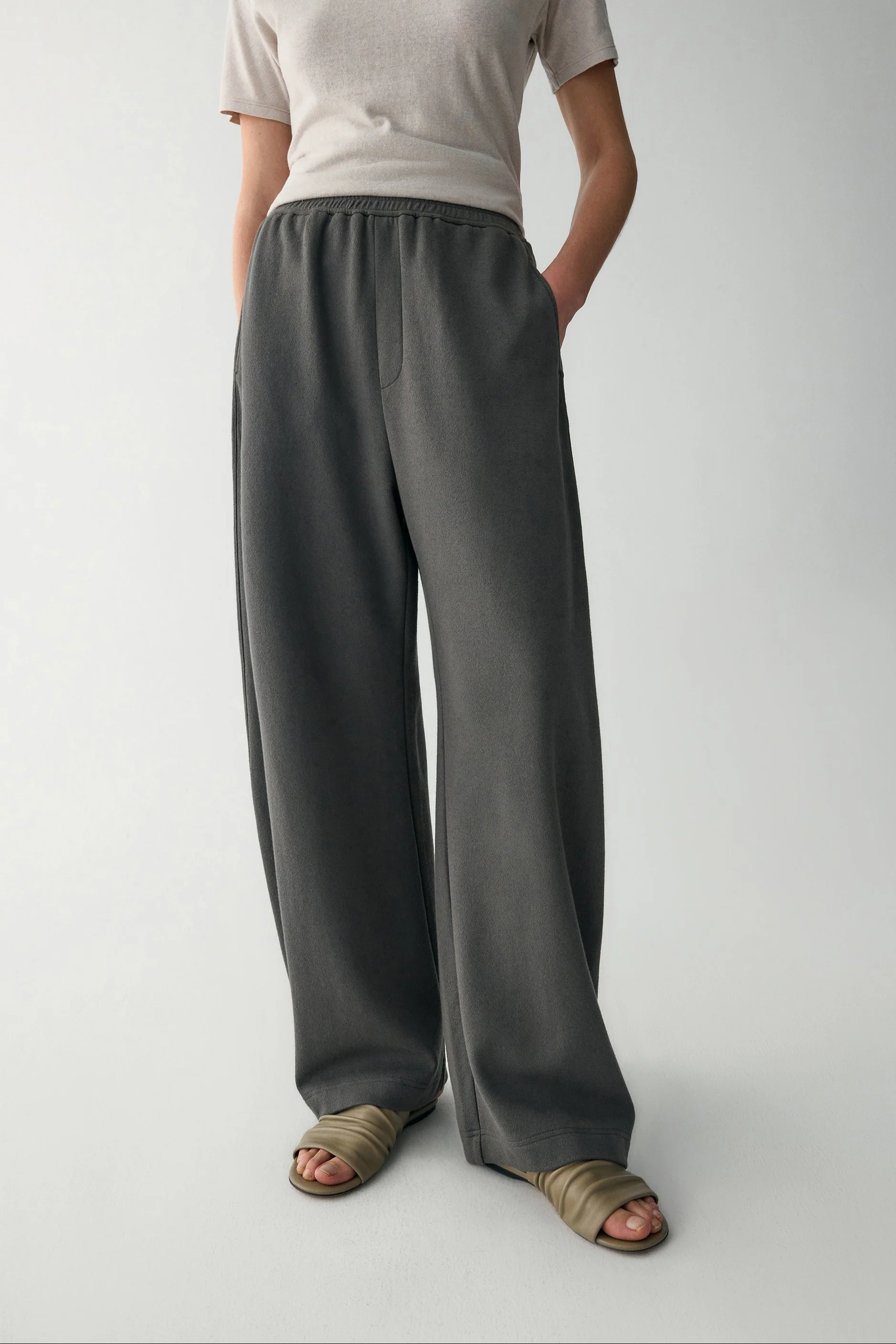 Cotton Relaxed Pants - Image 13