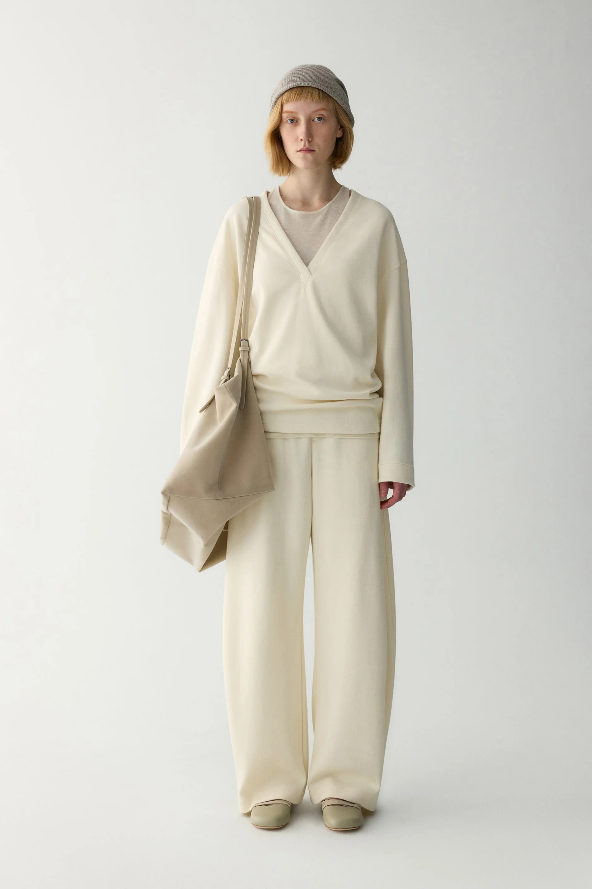 Cotton Relaxed Pants - Image 3