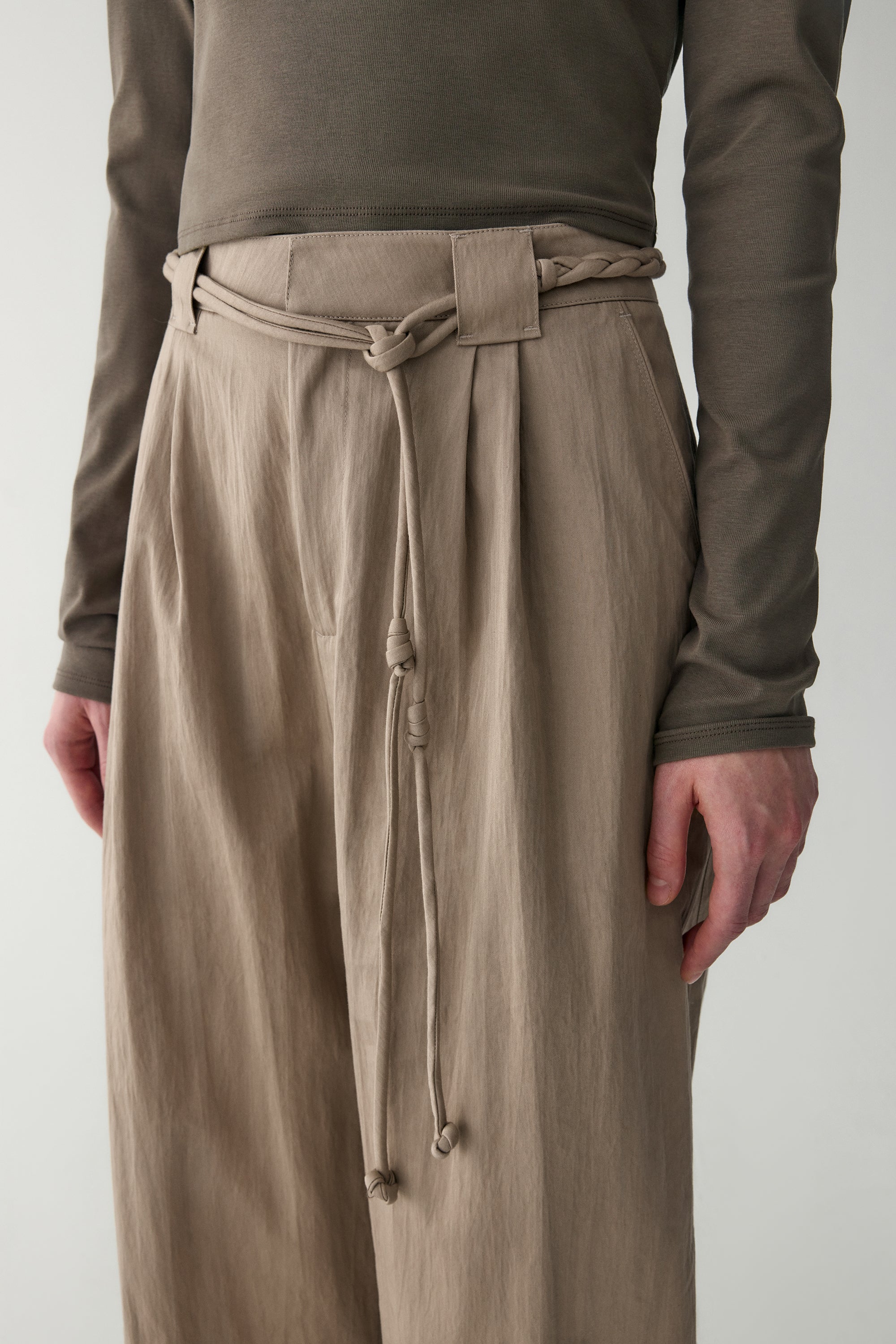 Barrel Pants With Handmade Belt - Image 12