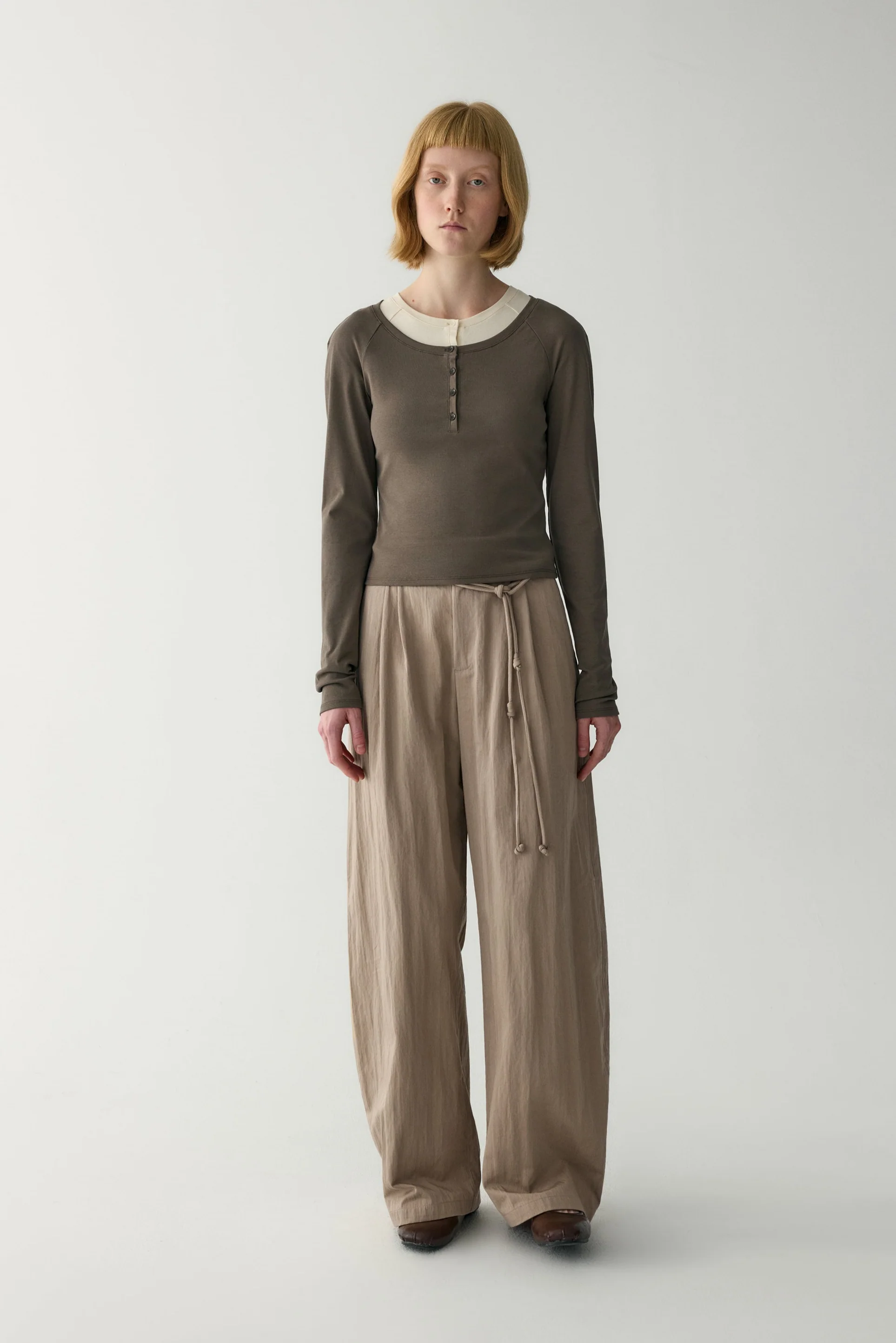 Barrel Pants With Handmade Belt - Image 3