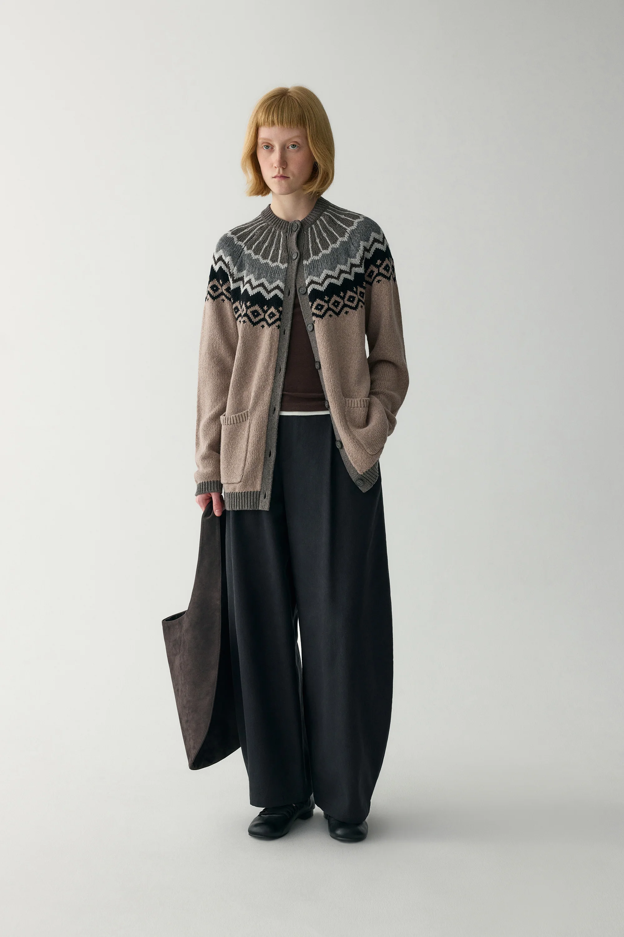 Linen Wide-leg Barrel Pants - Image 19